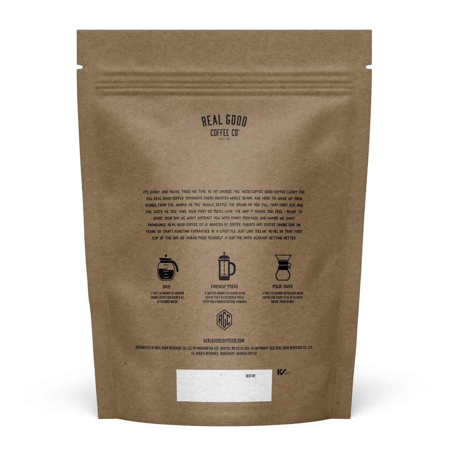 - Whole Bean Coffee - Donut Shop Medium Roast Coffee Beans - 2 Pound Bag - 100% Whole Arabica Beans - Grind at Home, Brew How You Like