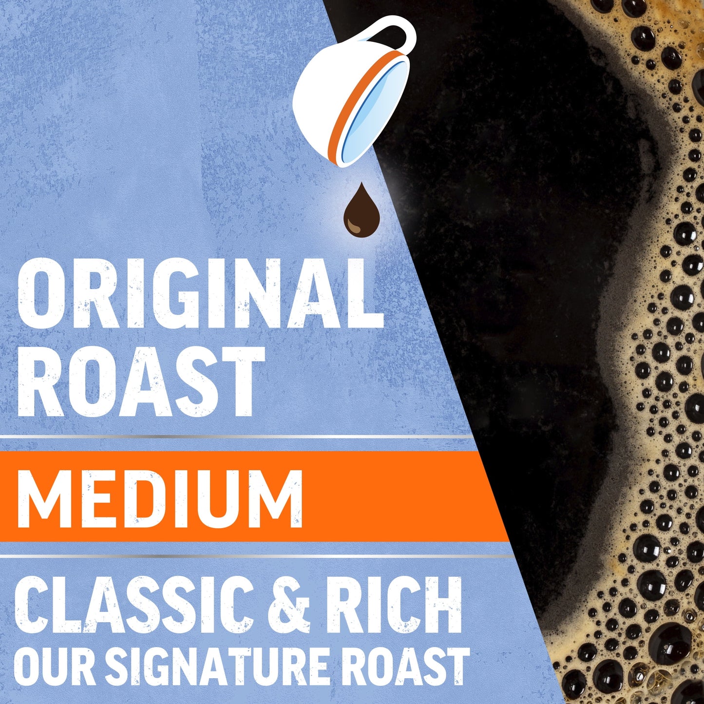 Original Roast Ground Coffee, 42.5 Oz. Canister