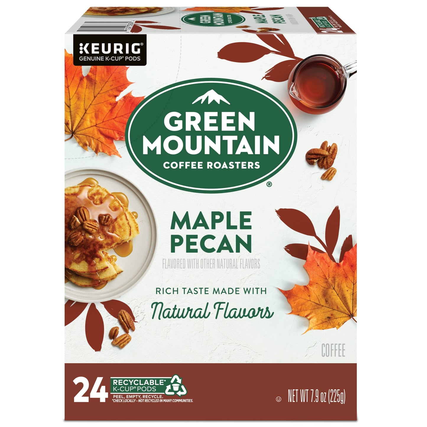 , Maple Pecan Light Roast K-Cup Coffee Pods, 24 Count