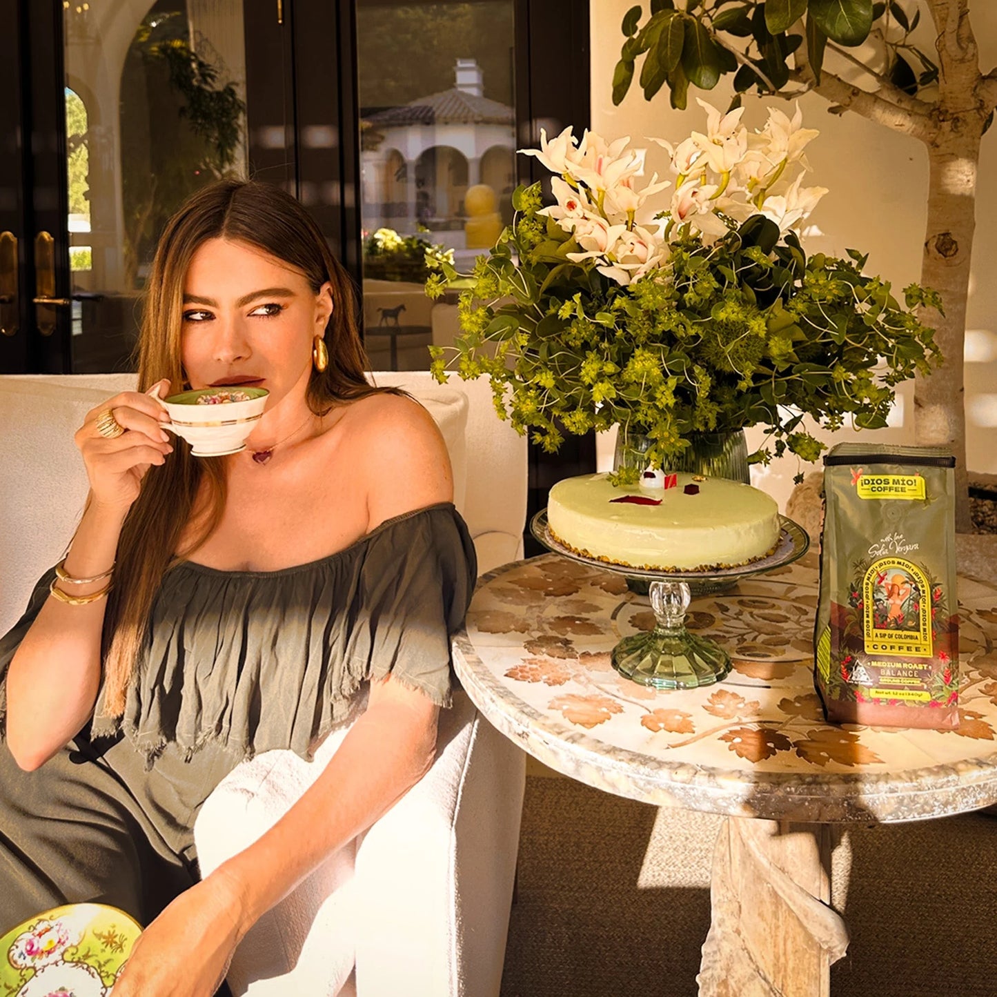 Coffee by Sofia Vergara, Premium Ground Colombian Coffee, Medium Roast, 42Oz, Bag