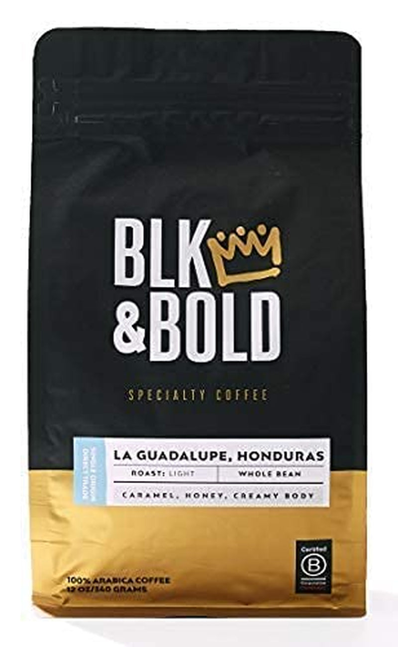 | La Guadalupe Honduras Single Origin | Fair Trade Certified | Light Roast | Whole Bean Coffee | 2 Pack of 12 Oz. Bags