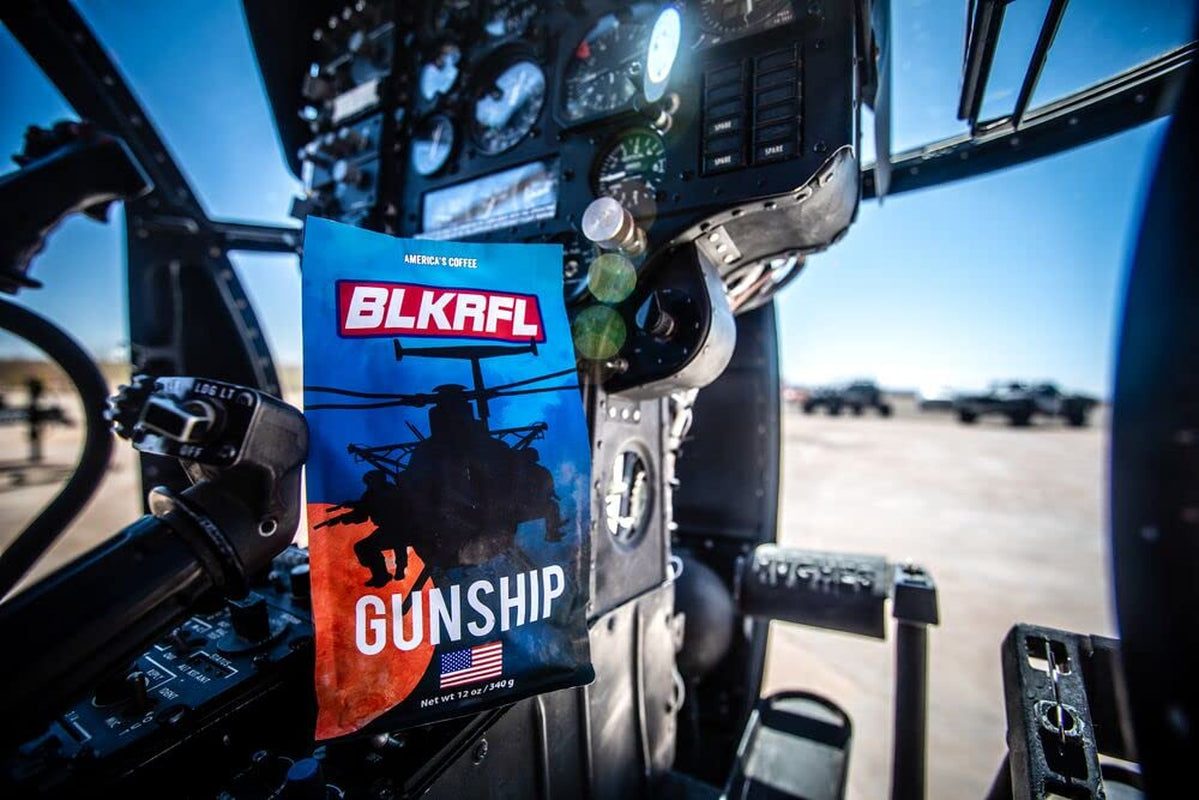 Gunship Roast, Light Roast Ground Coffee, 12 OZ Bag