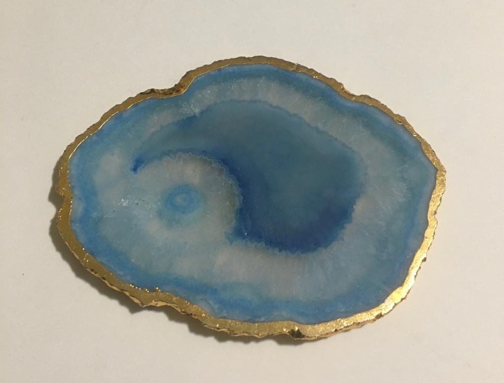 Agate Coasters, Agate Slice Table Decor, Agate Coaster