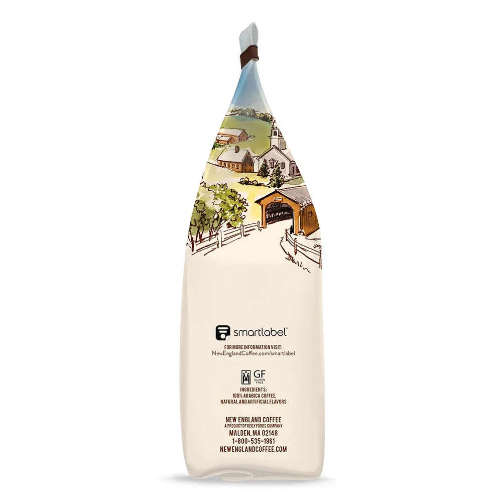 (2 Pack) Hazelnut Creme Medium Roast Ground Coffee, 22 Oz, Bag
