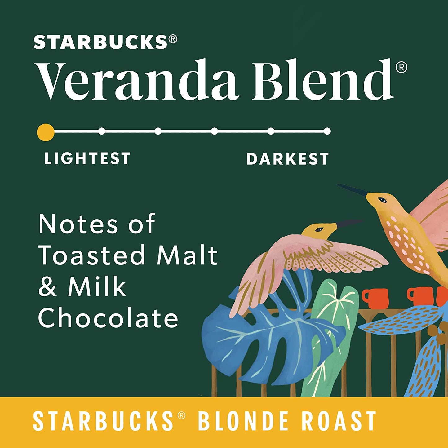 Starbucks K-Cup Coffee Pods—Starbucks Blonde Roast Coffee—Veranda Blend for Keur