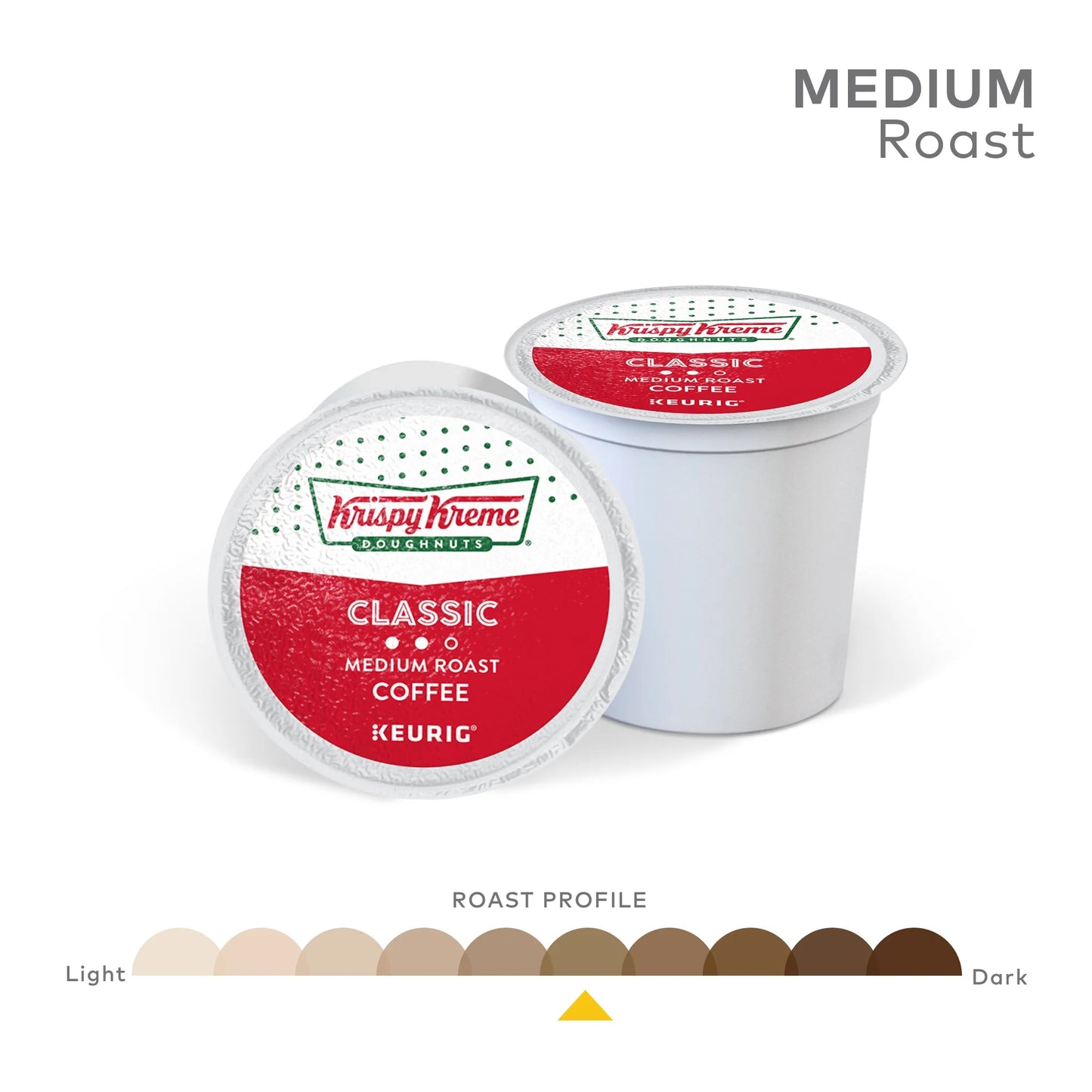 Classic Coffee, Medium Roast K-Cup Coffee Pods, 24 Count