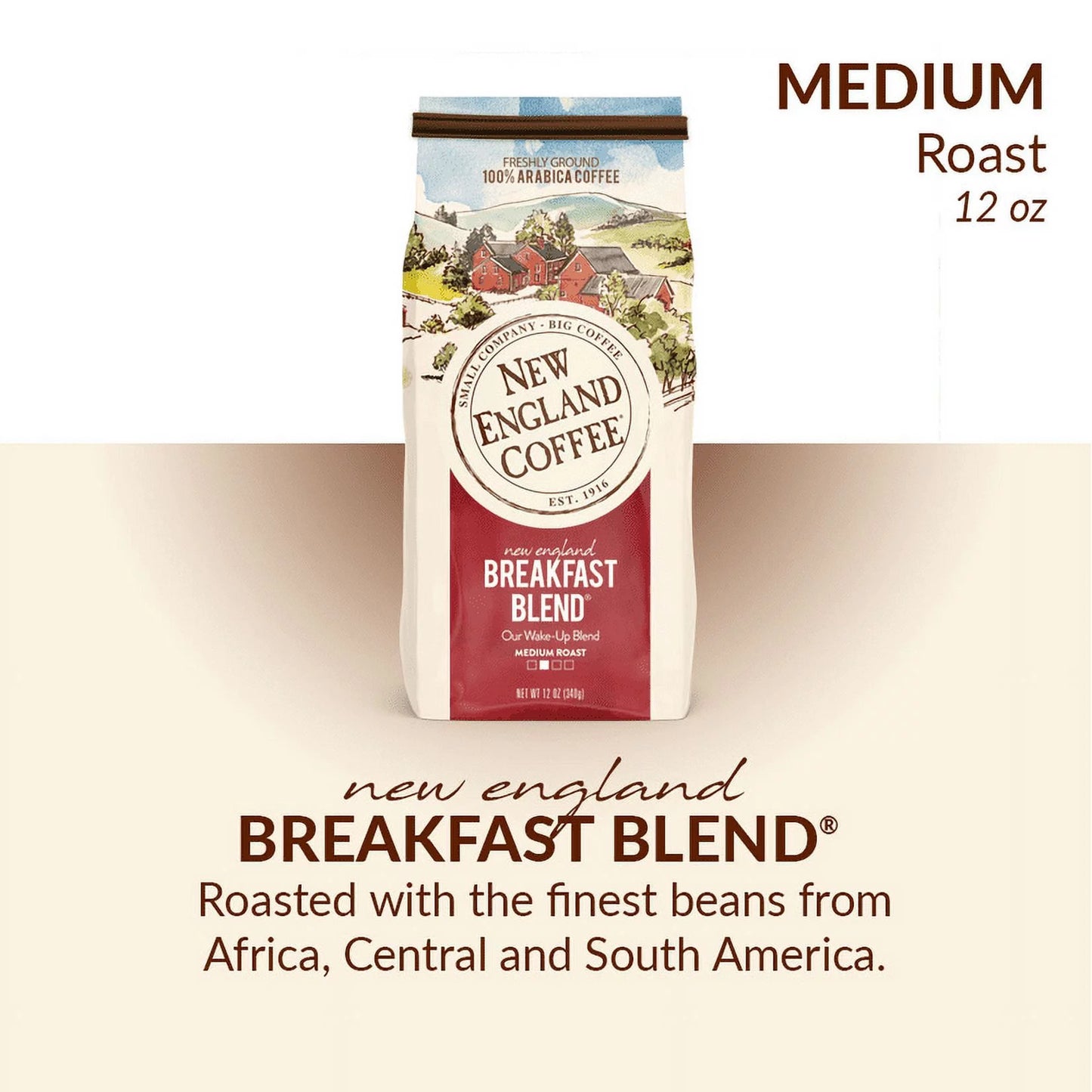 (4 Pack) , Breakfast Blend, 12 Oz.