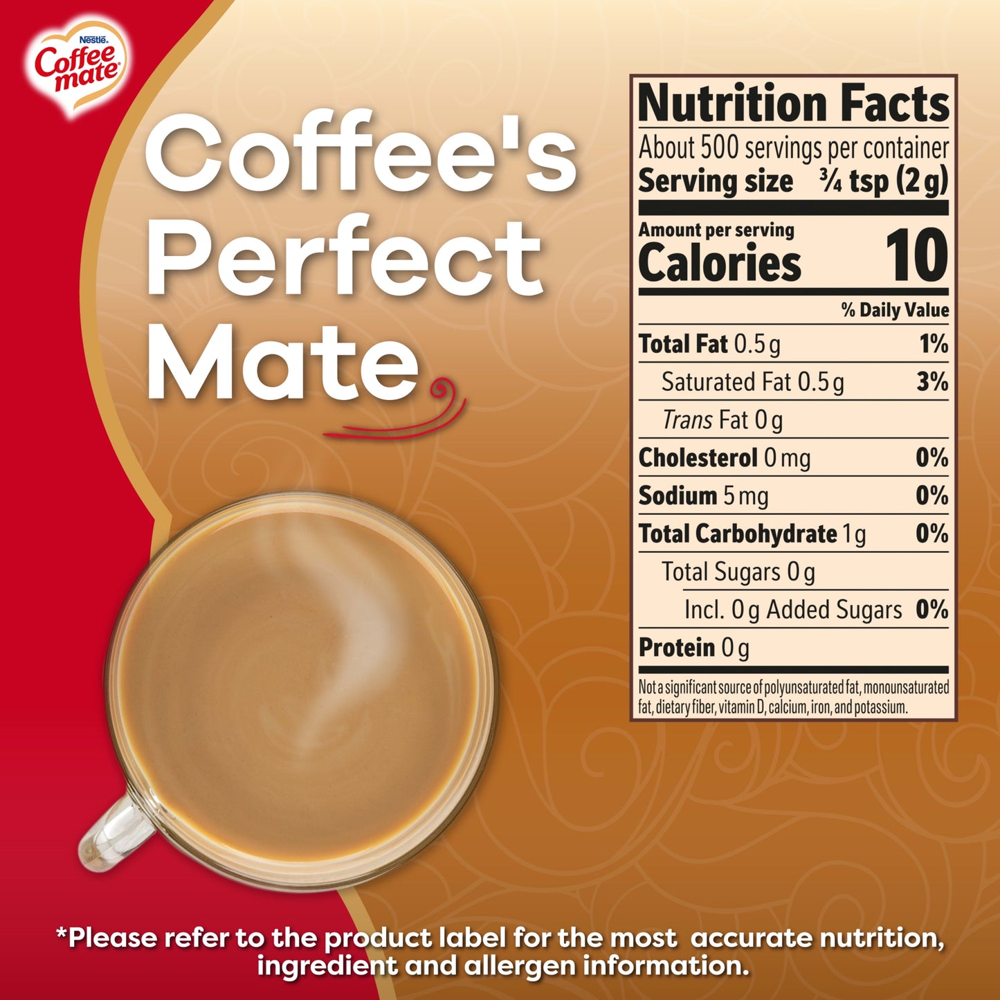 Nestle Coffee Mate, the Original Powdered Coffee Creamer, 35.3 Oz