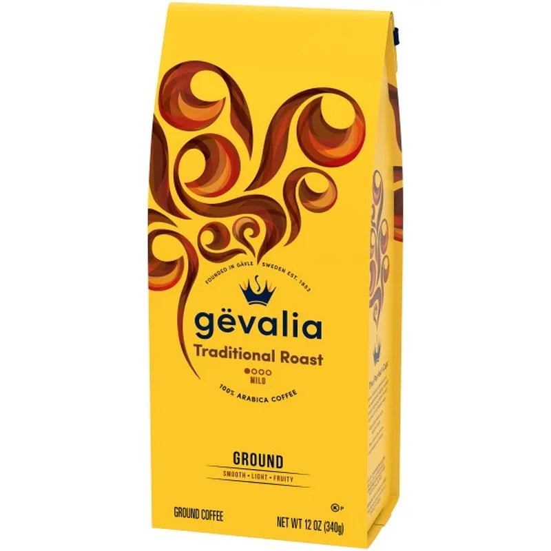 Traditional Roast Ground Coffee, 12 Oz. Bag