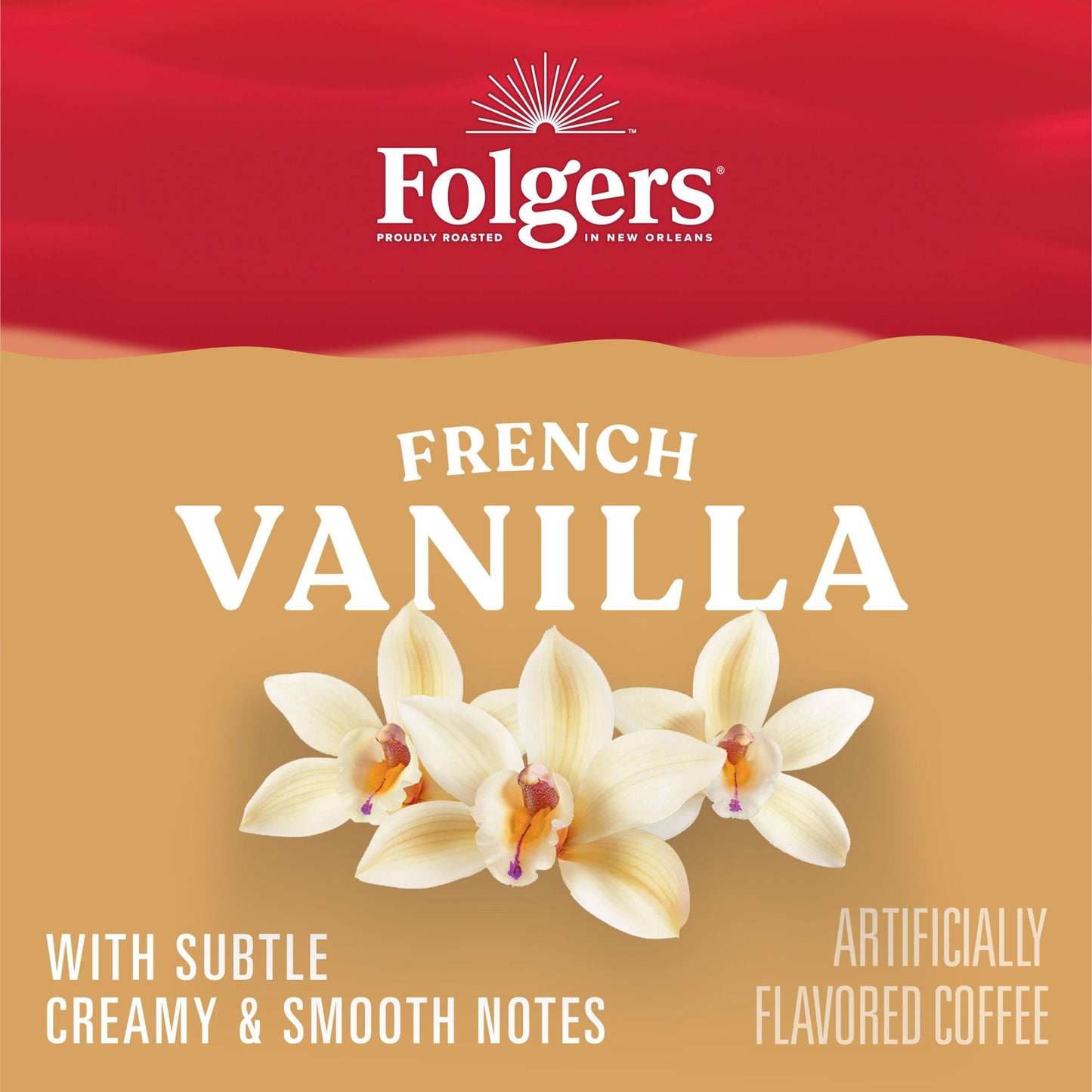 French Vanilla Artificially Flavored Coffee, Mild Roast, Keurig K-Cup Pods, 24 Count Box