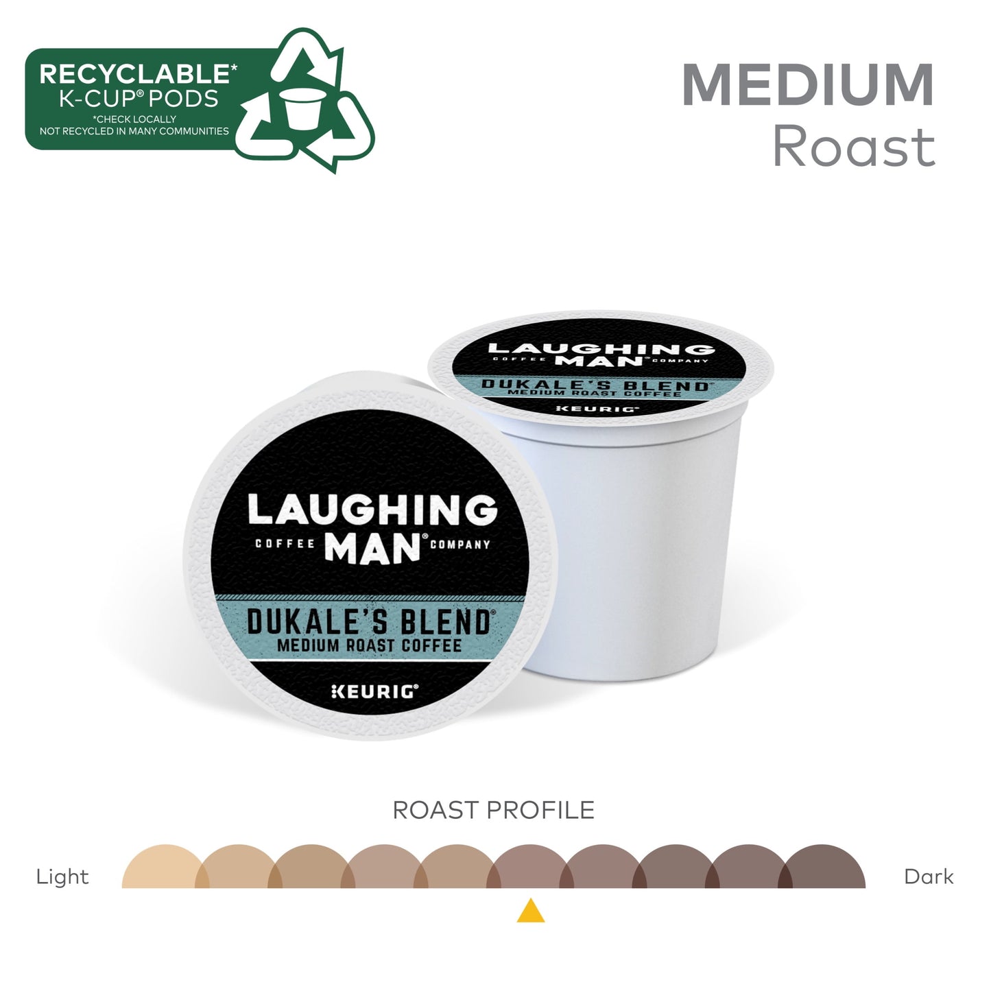 Dukale'S Blend Coffee, K-Cup Pod, Medium Roast, 22Ct