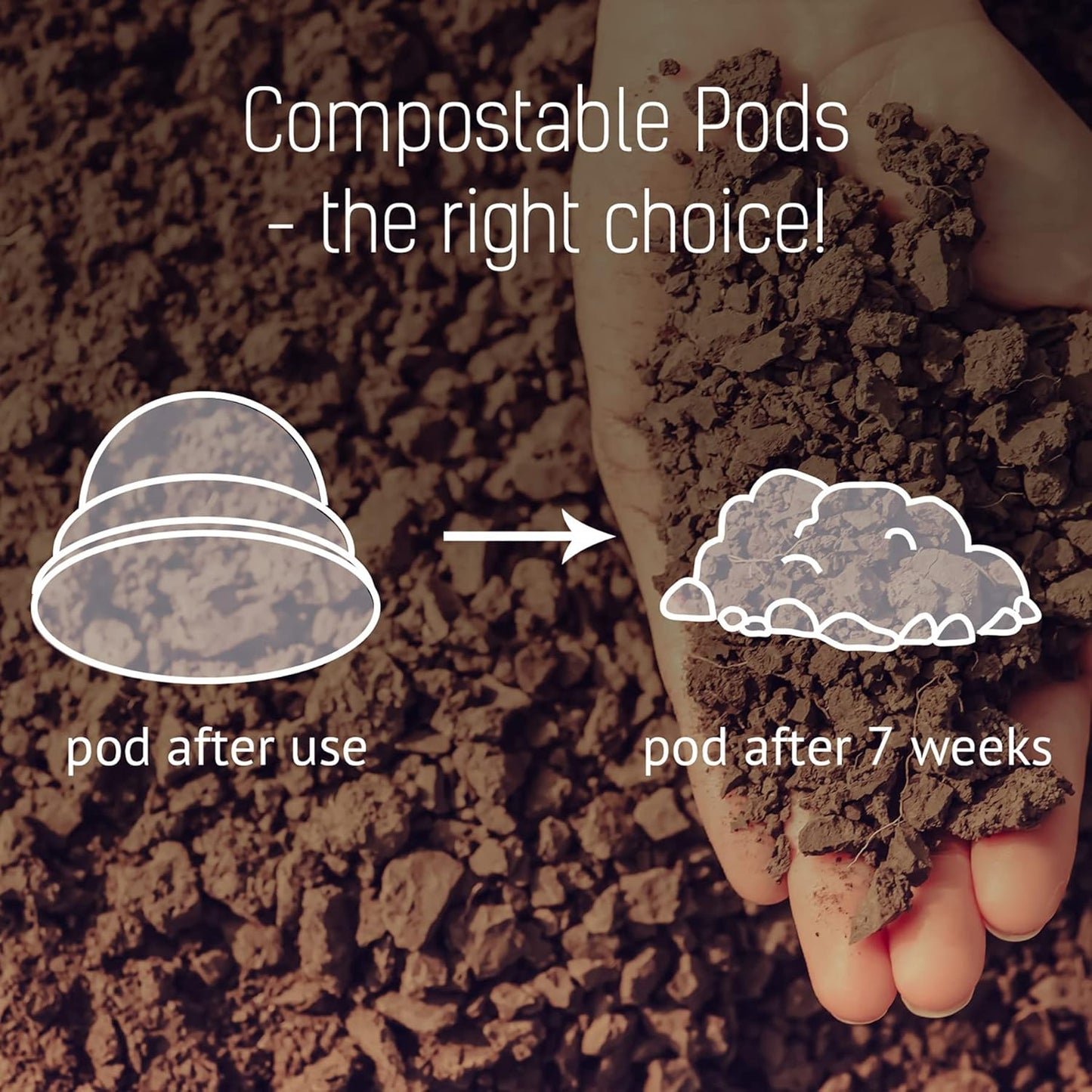 36 Compostable Coffee Pods I Compatible with Keurig Machines I Premium Compostable Coffee I the Duke I Medium Roast Coffee I Rainforest Alliance Certified