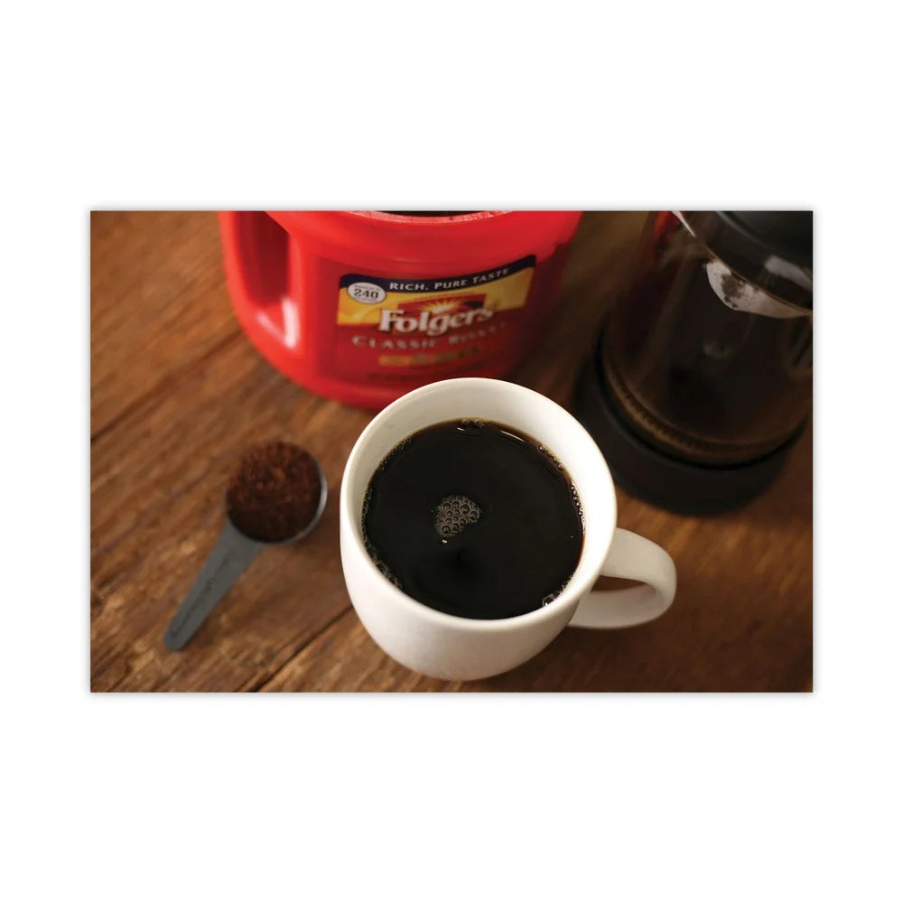 Classic Roast Ground Coffee, Medium Roast Coffee, 25.9 Ounce Canister