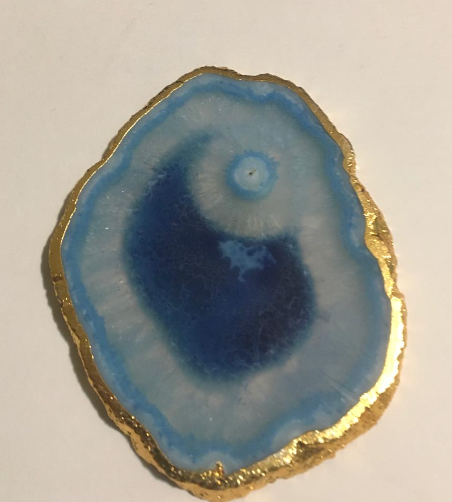 Agate Coasters, Agate Slice Table Decor, Agate Coaster