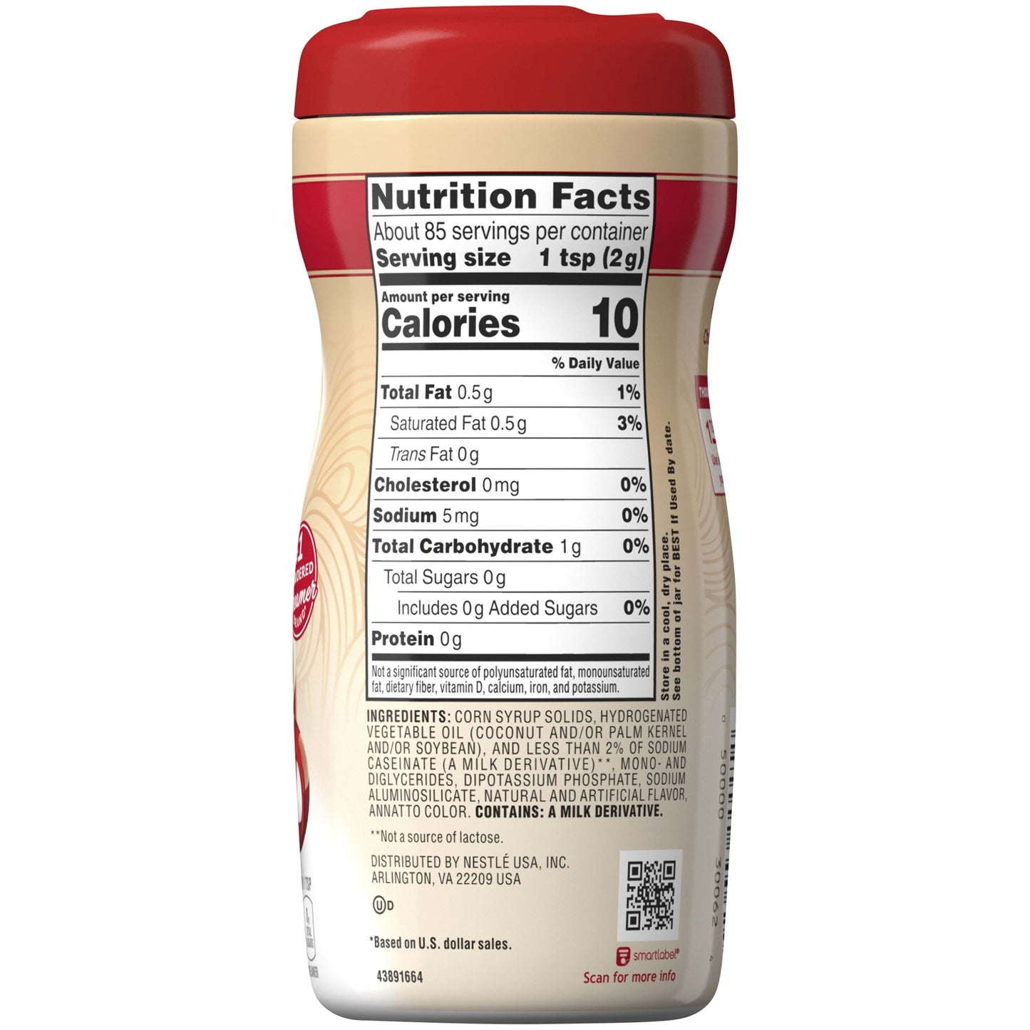 Nestle Coffee Mate Original Powdered Coffee Creamer, 6 Oz