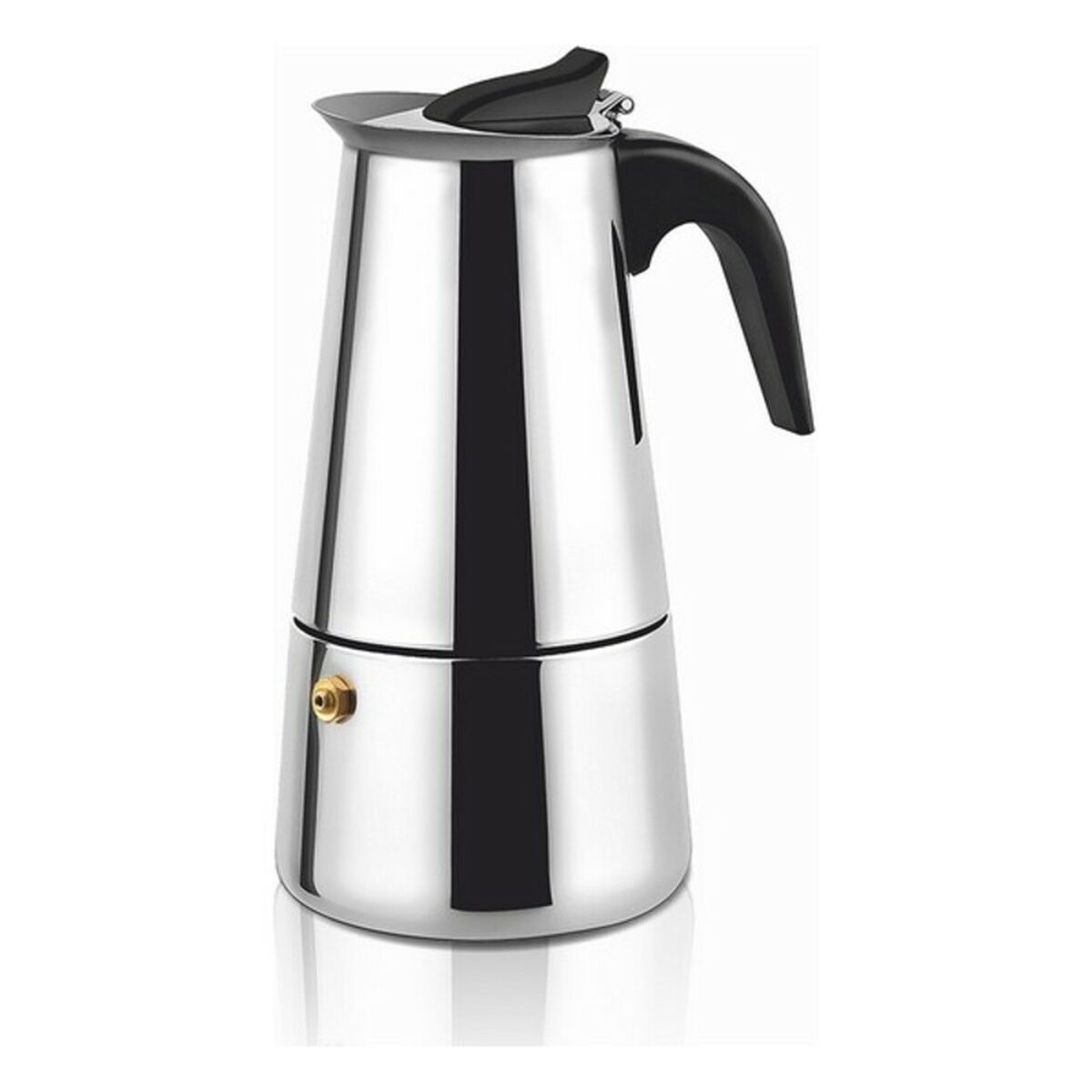 Italian Coffee Pot Haeger Moka Stainless steel 18/10