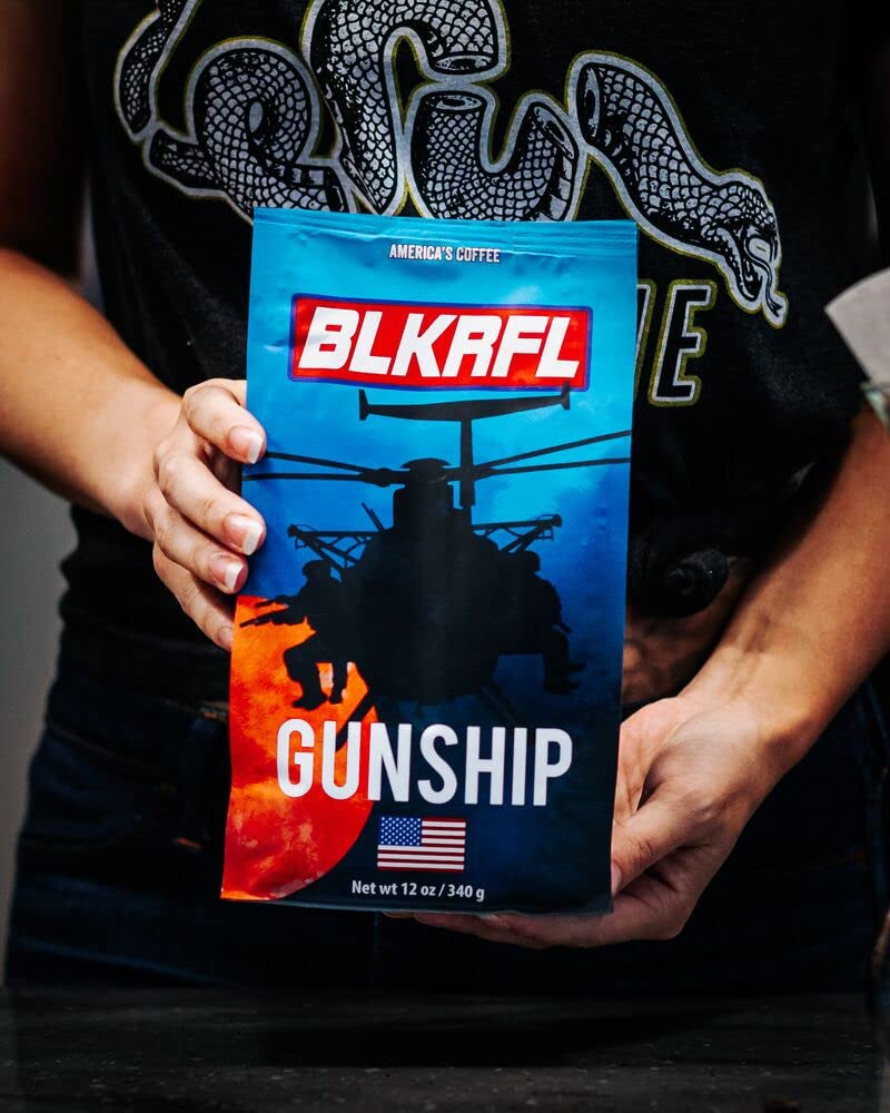 Gunship Roast, Light Roast Ground Coffee, 12 OZ Bag