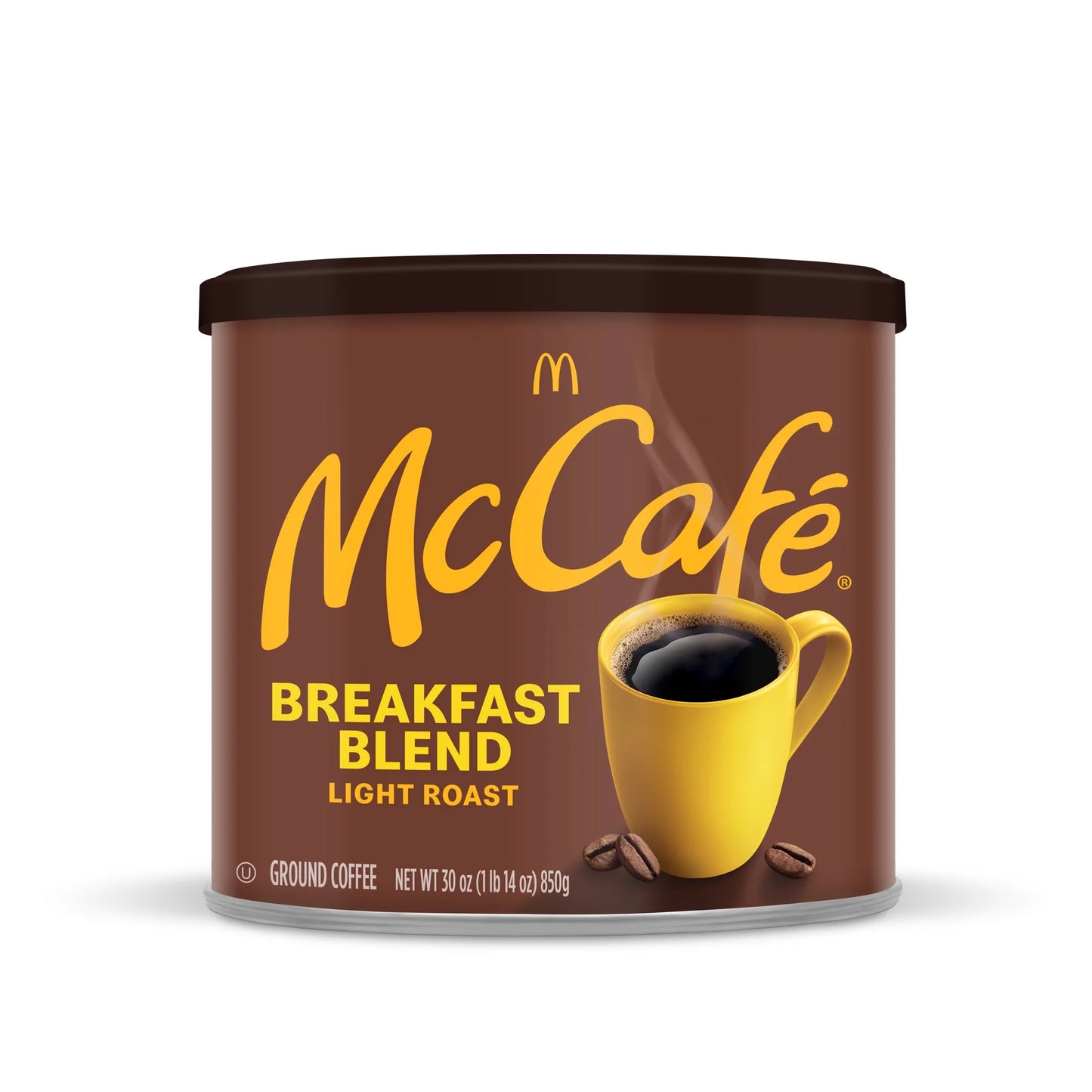 Mccafe Breakfast Blend, Light Roast, Ground Coffee, 30 Oz