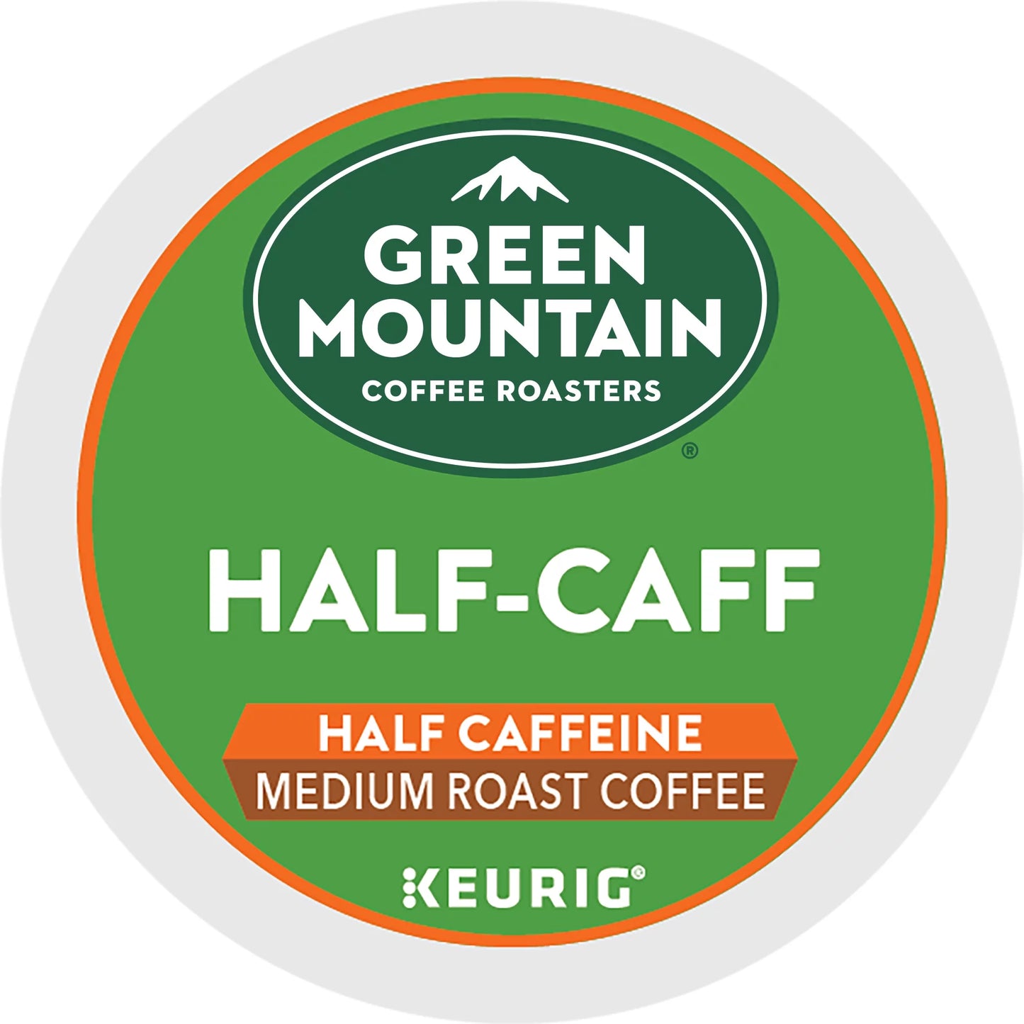 (4 Pack) , Half Caff Medium Roast K-Cup Coffee Pods, 24 Count