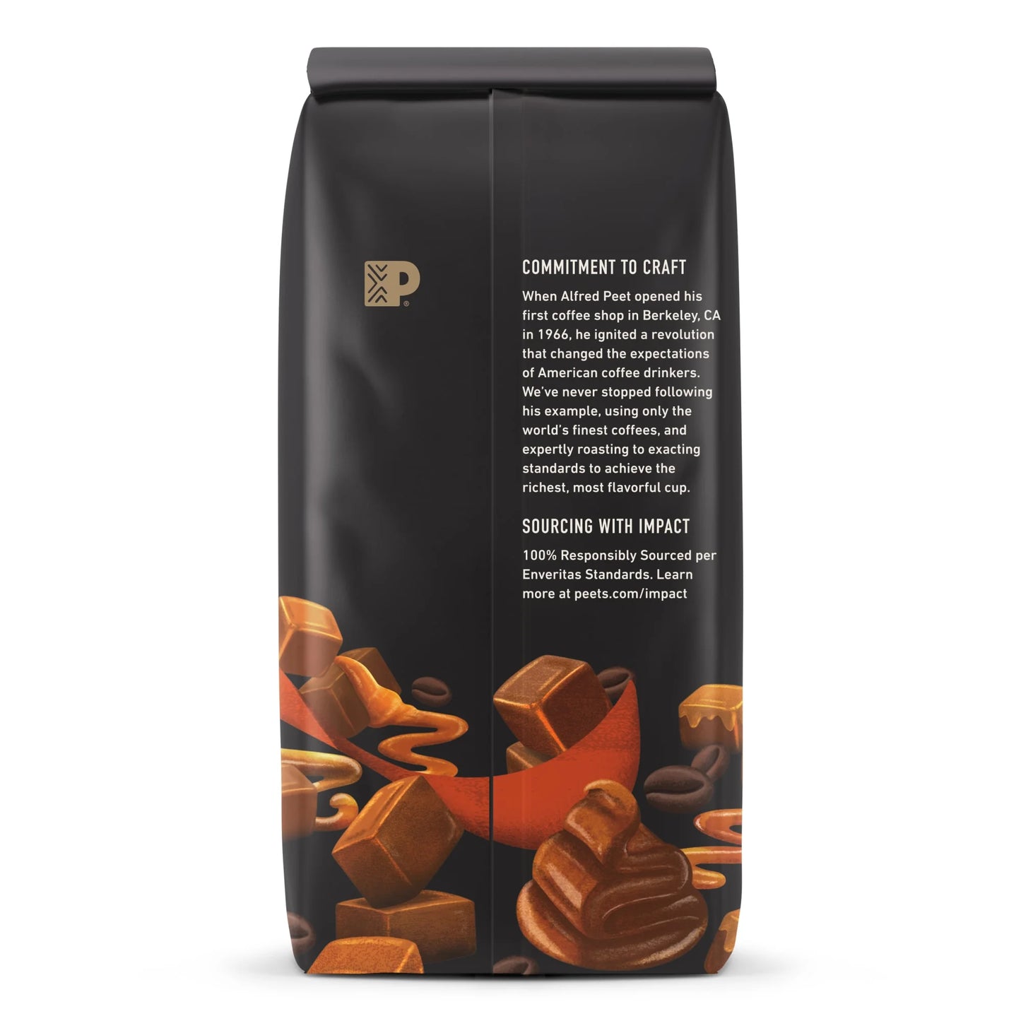 Caramel Brûlée Flavored Coffee, Ground, 10 Oz Bag