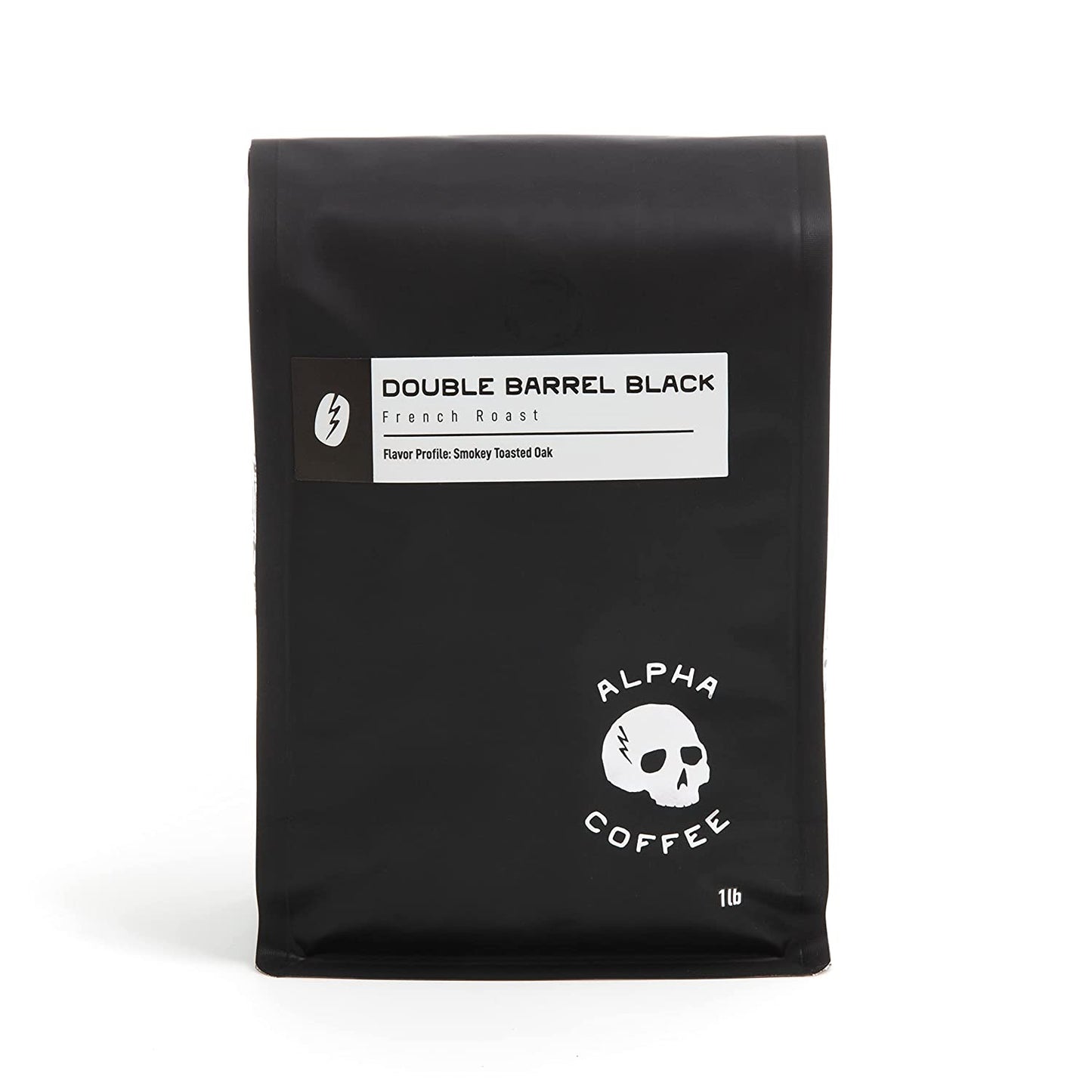 – Double Barrel Black - 16 Oz. Premium Gourmet Craft Dark/French Roast Drip Grind Coffee | Veteran Owned - Specialty Small Batch Roasted Coffee | 100% Arabica Beans (Midnight Blend)