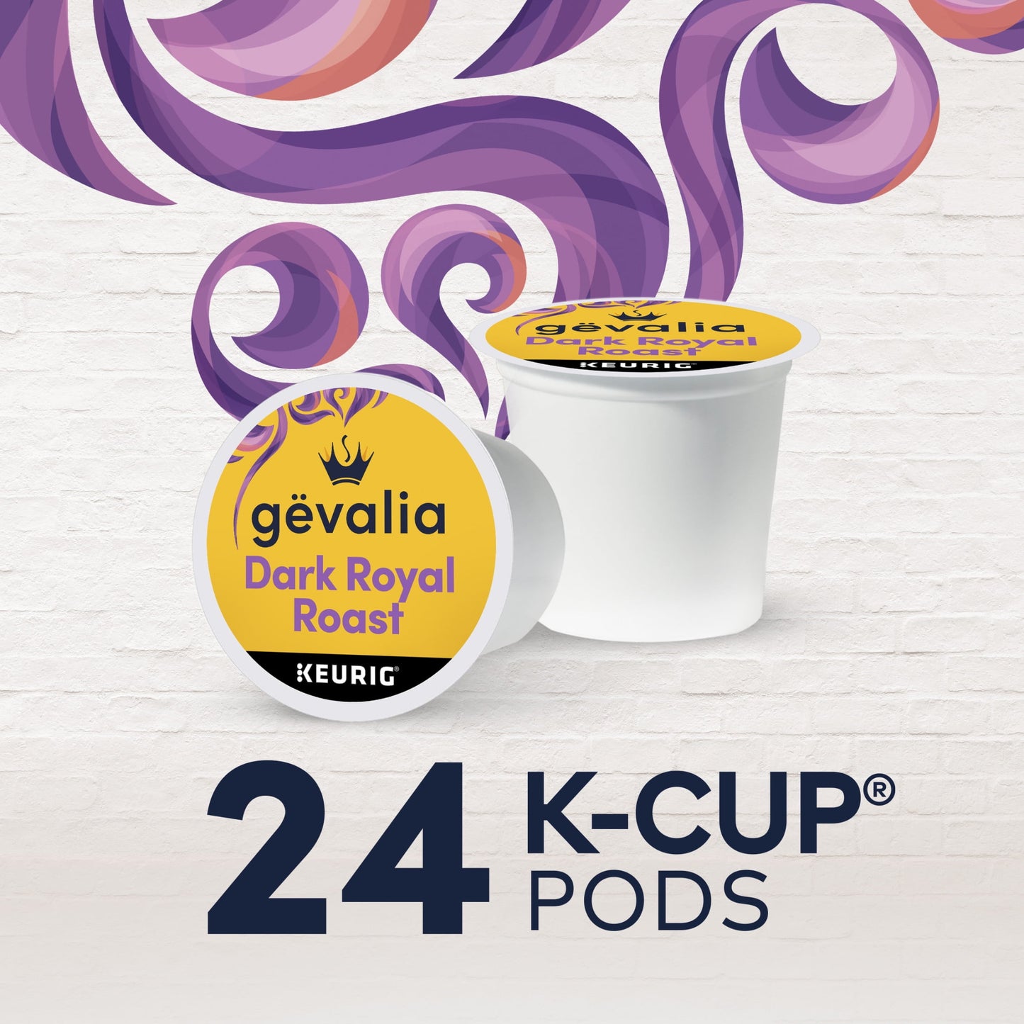 Dark Royal Roast Coffee K-Cup Coffee Pods, 24 Ct Box