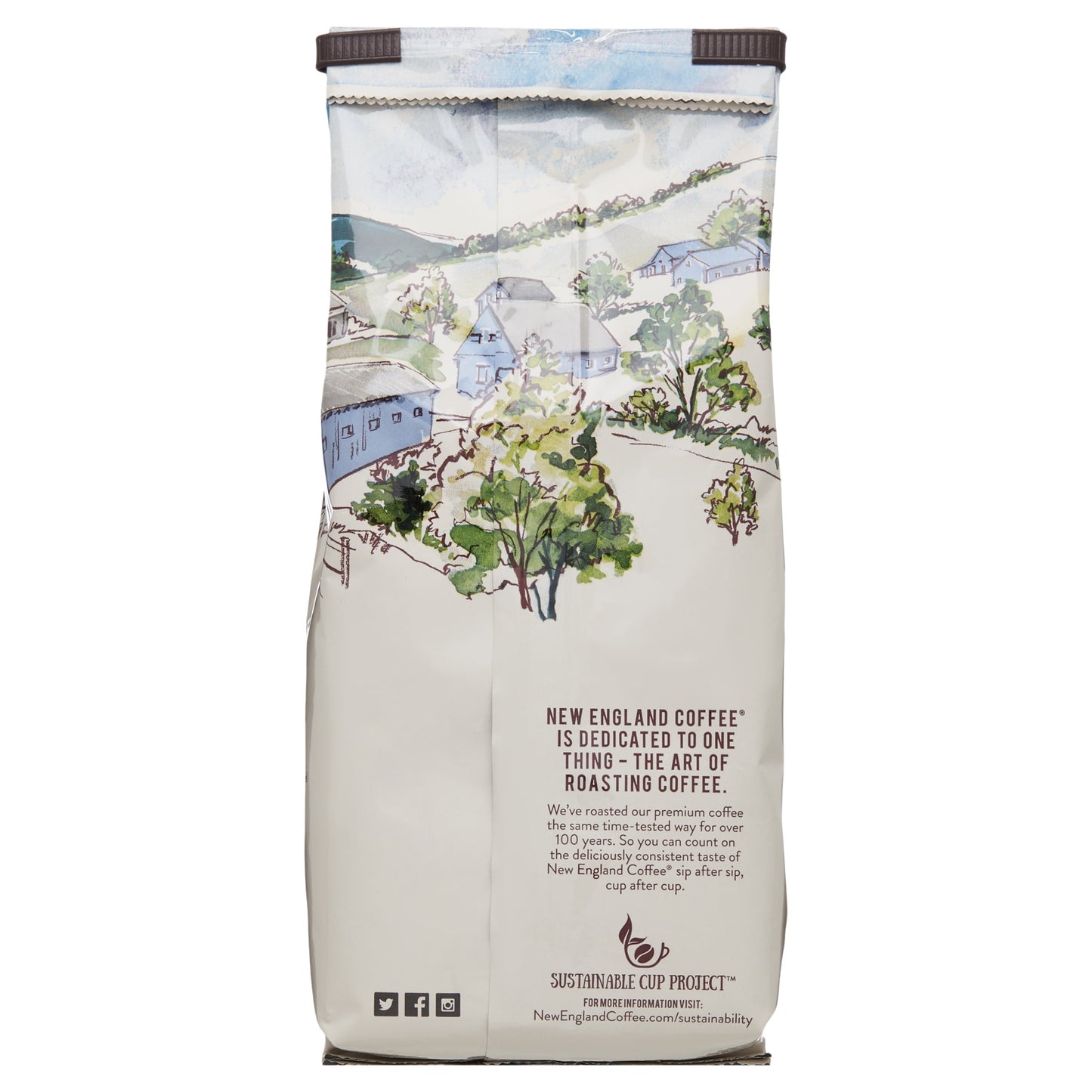 French Vanilla, Decafinated, Medium Roast, Ground Coffee, 10 Oz