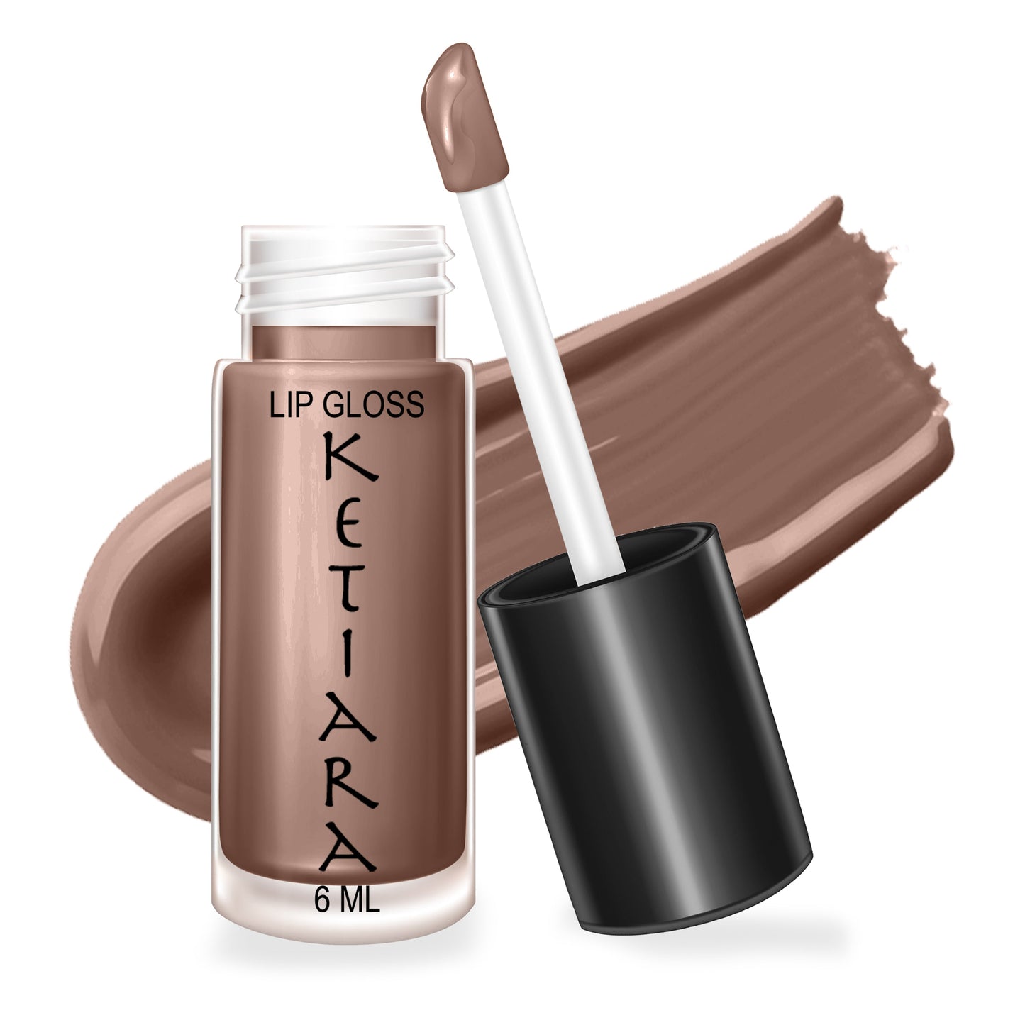 Coffee Big Brush Wand Moisturizing and Hydrating Non-sticky Premium