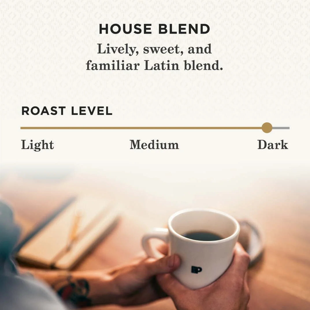 Italian Roast Ground Coffee, Premium Dark Roast, 100% Arabica, 10.5 Oz