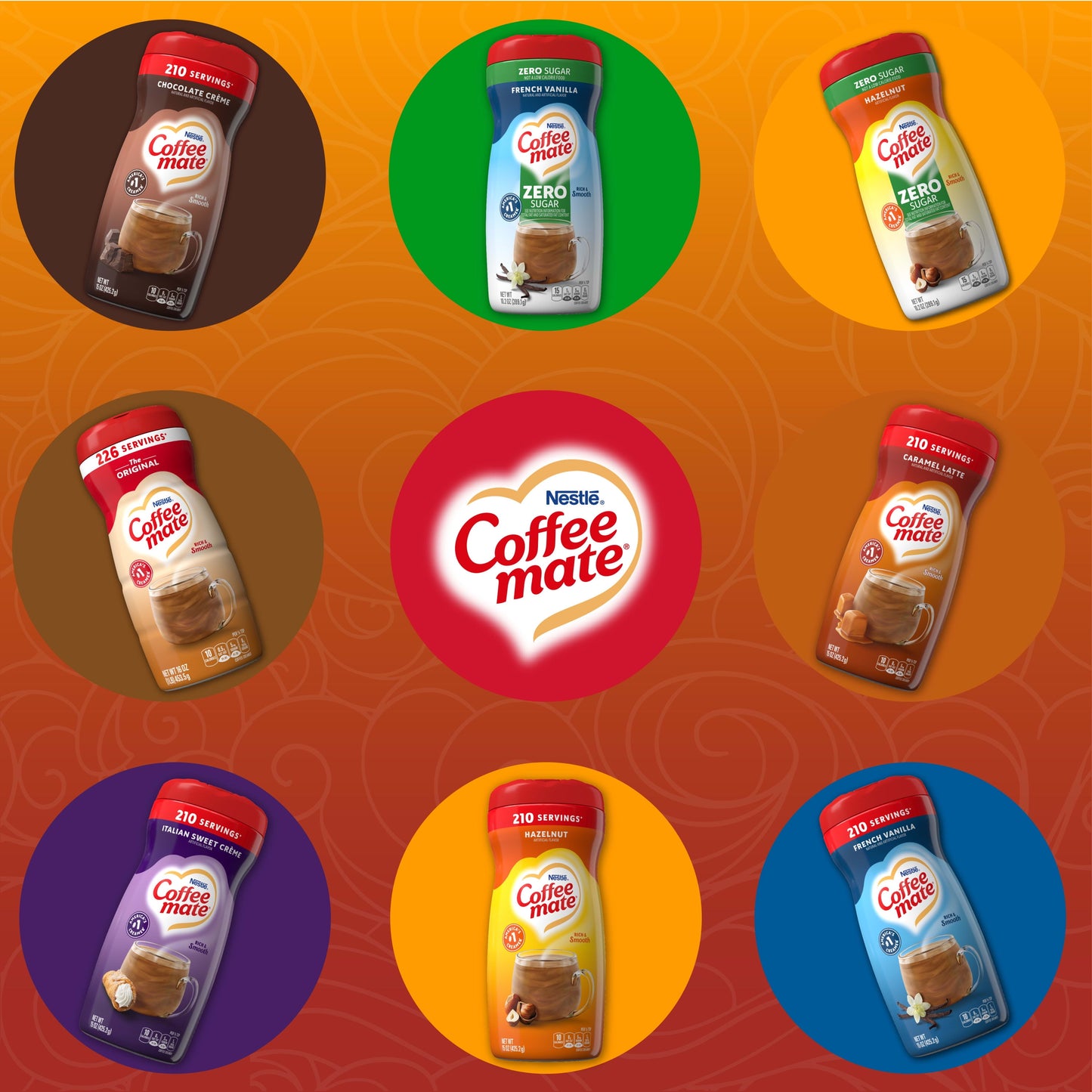 Nestle Caramel Latte Coffee Creamer, 15 Oz