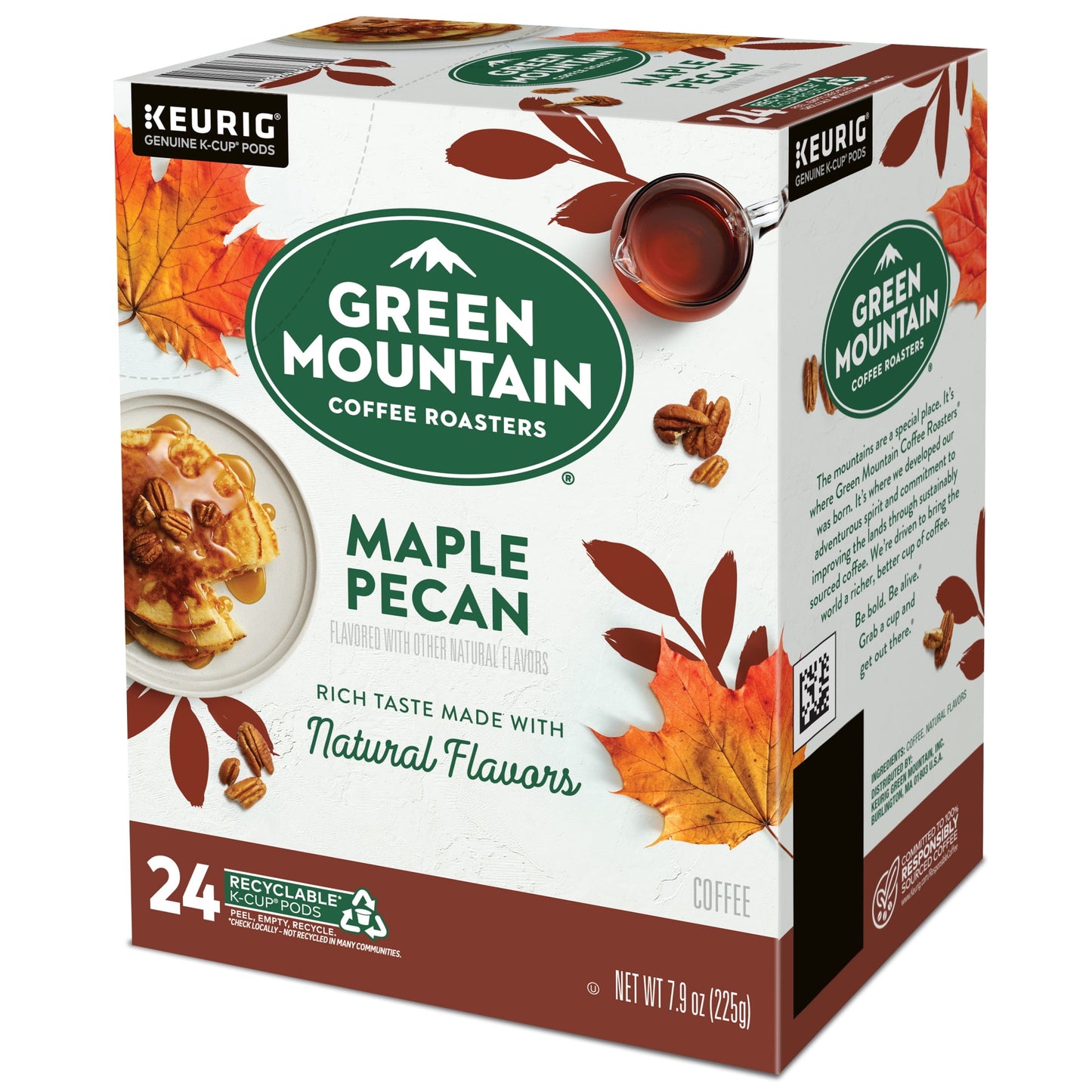 , Maple Pecan Light Roast K-Cup Coffee Pods, 24 Count