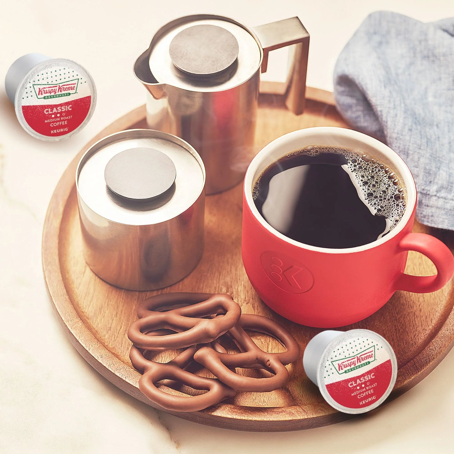 Classic Coffee, Medium Roast K-Cup Coffee Pods, 24 Count
