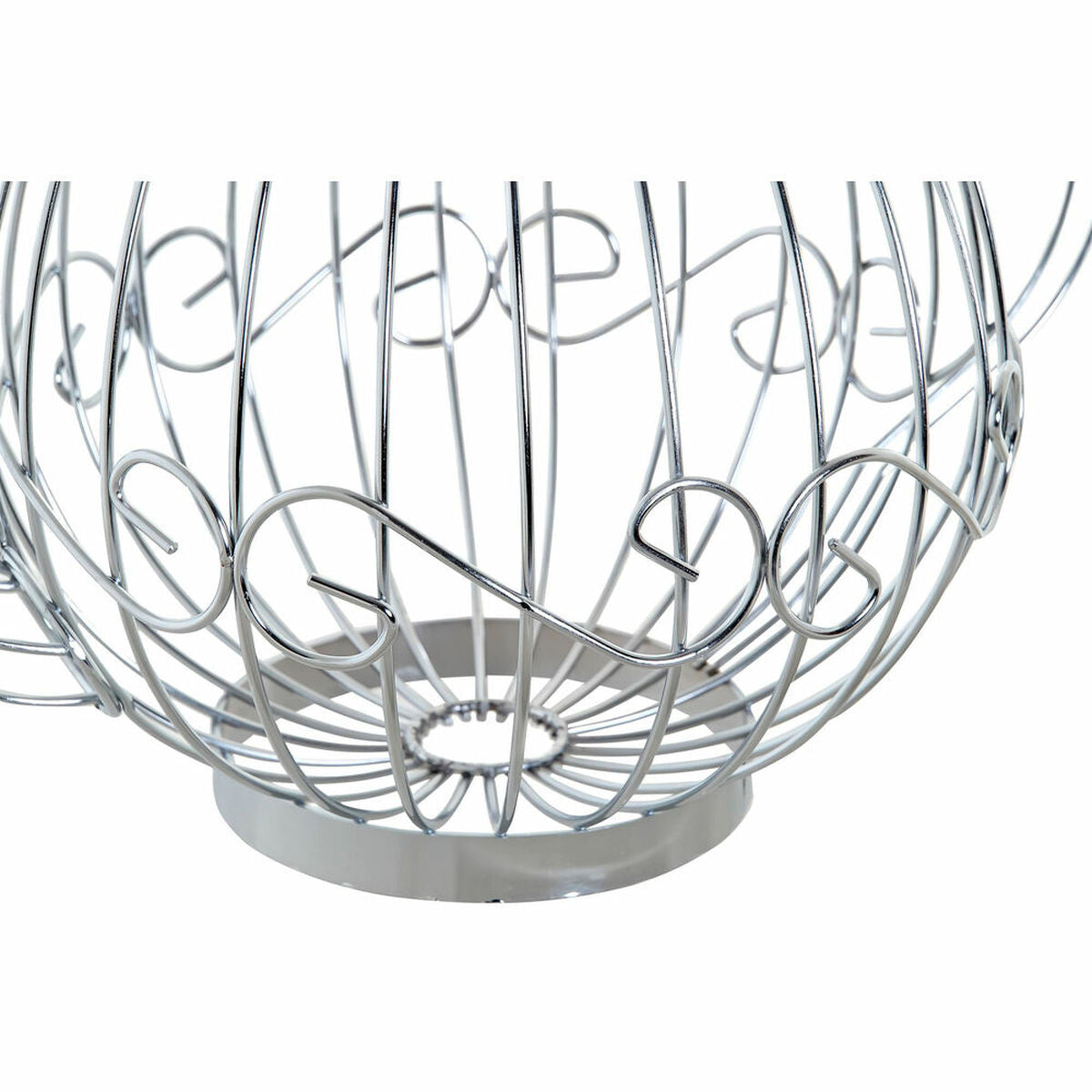 Capsule holder DKD Home Decor Silver Metal Plastic Coffee 31 x 21 x 25