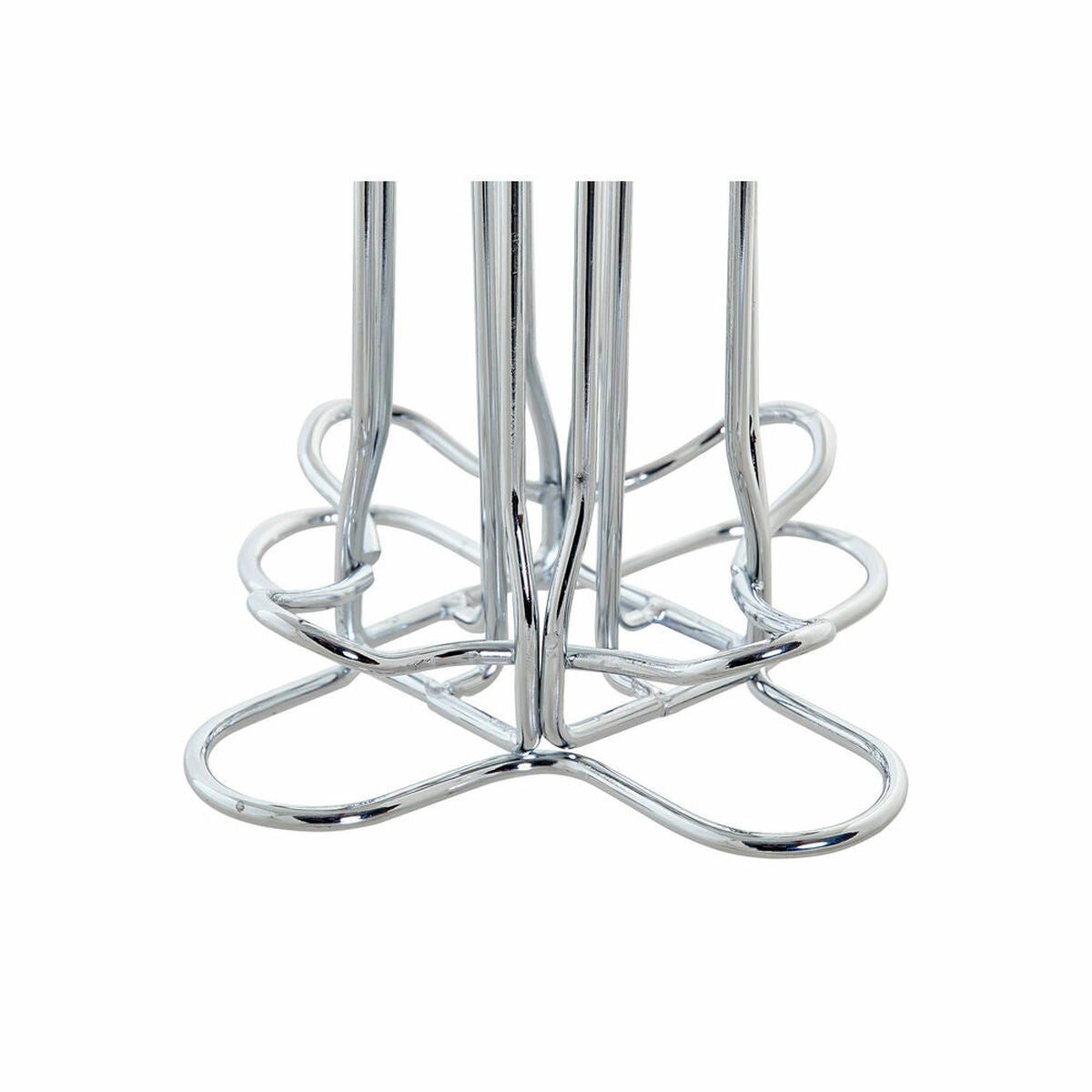 Coffee Capsule Organiser DKD Home Decor Silver Metal Plastic 13 x 13 x