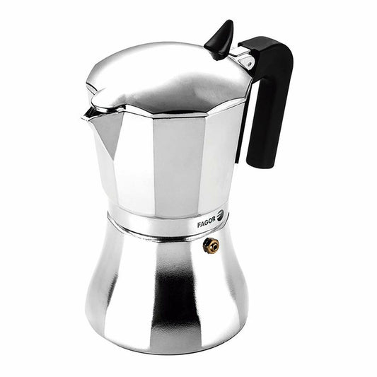 Italian Coffee Pot FAGOR Cupy Aluminium 1 L 12 Cups