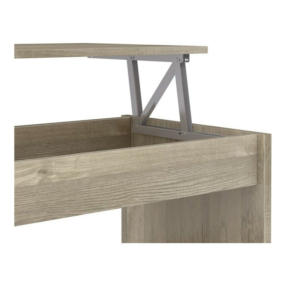 Lift-Top Coffee Table Happy Oak (100 x 50 x 44,6 cm)