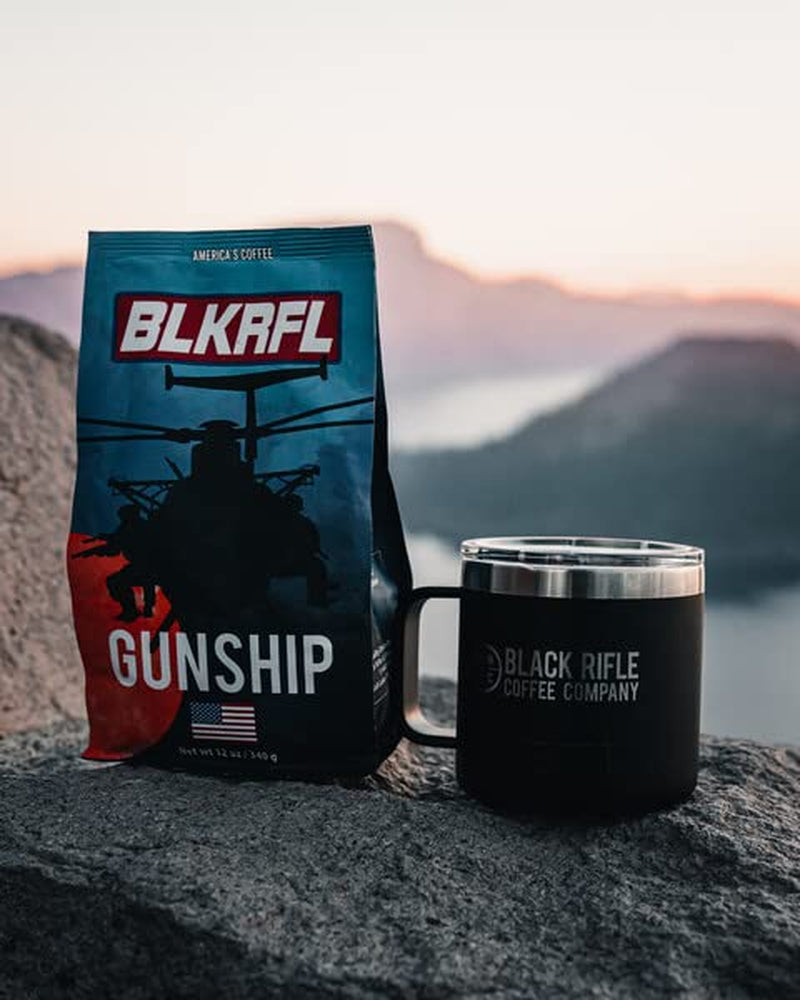 Gunship Roast, Light Roast Ground Coffee, 12 OZ Bag