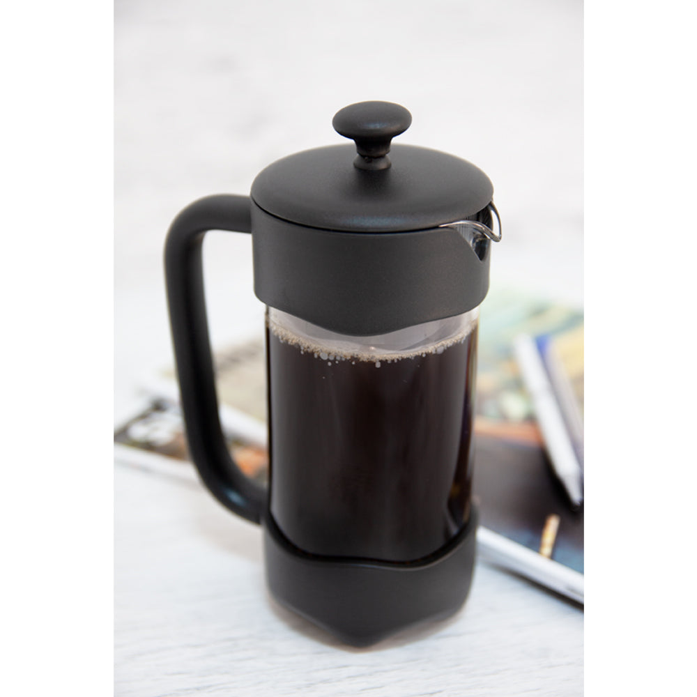 BiggCoffee FY92-350 ML French Press, Stainless Steel Lid Coffee Maker,