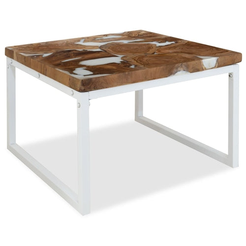 Coffee Table Teak Resin 43.3"x23.6"x15.7"