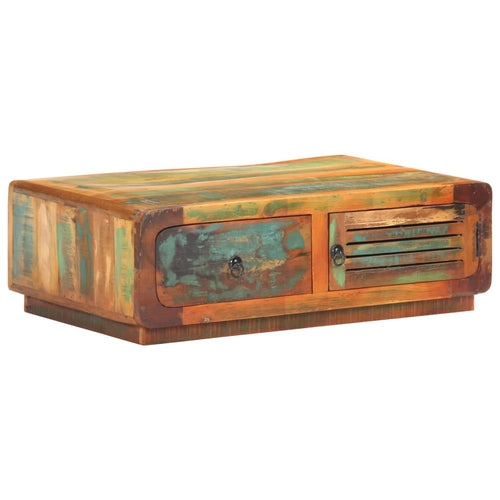 Coffee Table 35.4"x23.6"x11.4" Rough Mango Wood