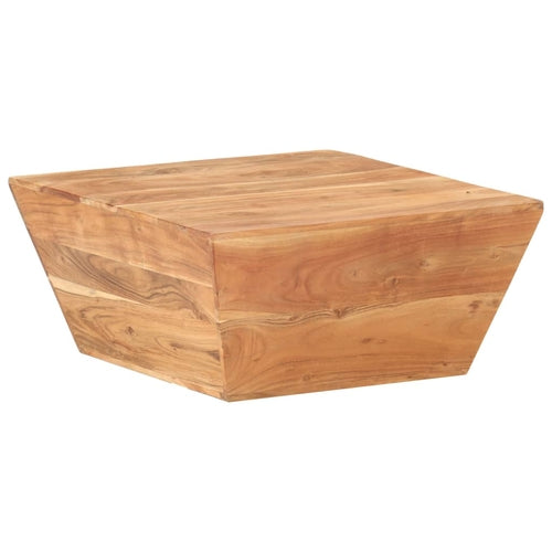 Coffee Table V-shape 26"x26"x11.8" Solid Mango Wood