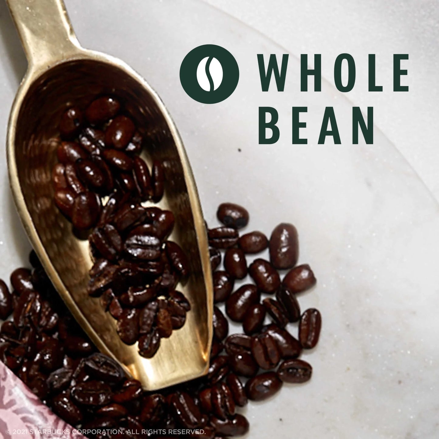 Arabica Beans Espresso Roast, Dark Roast, Whole Bean Coffee, 18 Oz