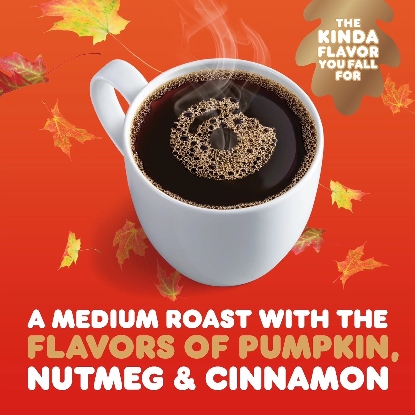 Dunkin Pumpkin Spice Ground Coffee, Limited Edition Fall Coffee, 11 Oz. Bag