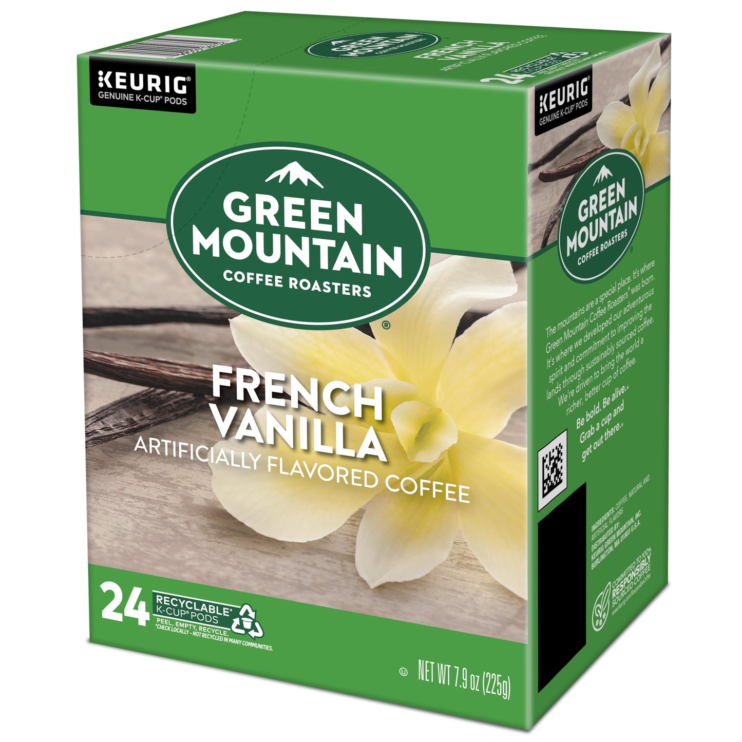 , French Vanilla Light Roast K-Cup Coffee Pods, 24 Count