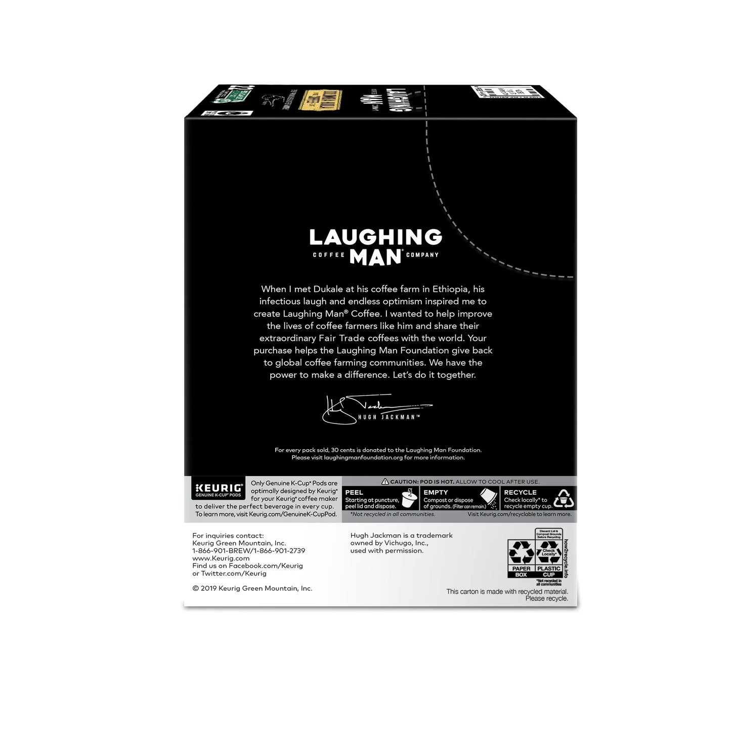Colombia Huila Coffee, K-Cup Pod, Dark Roast, 22Ct