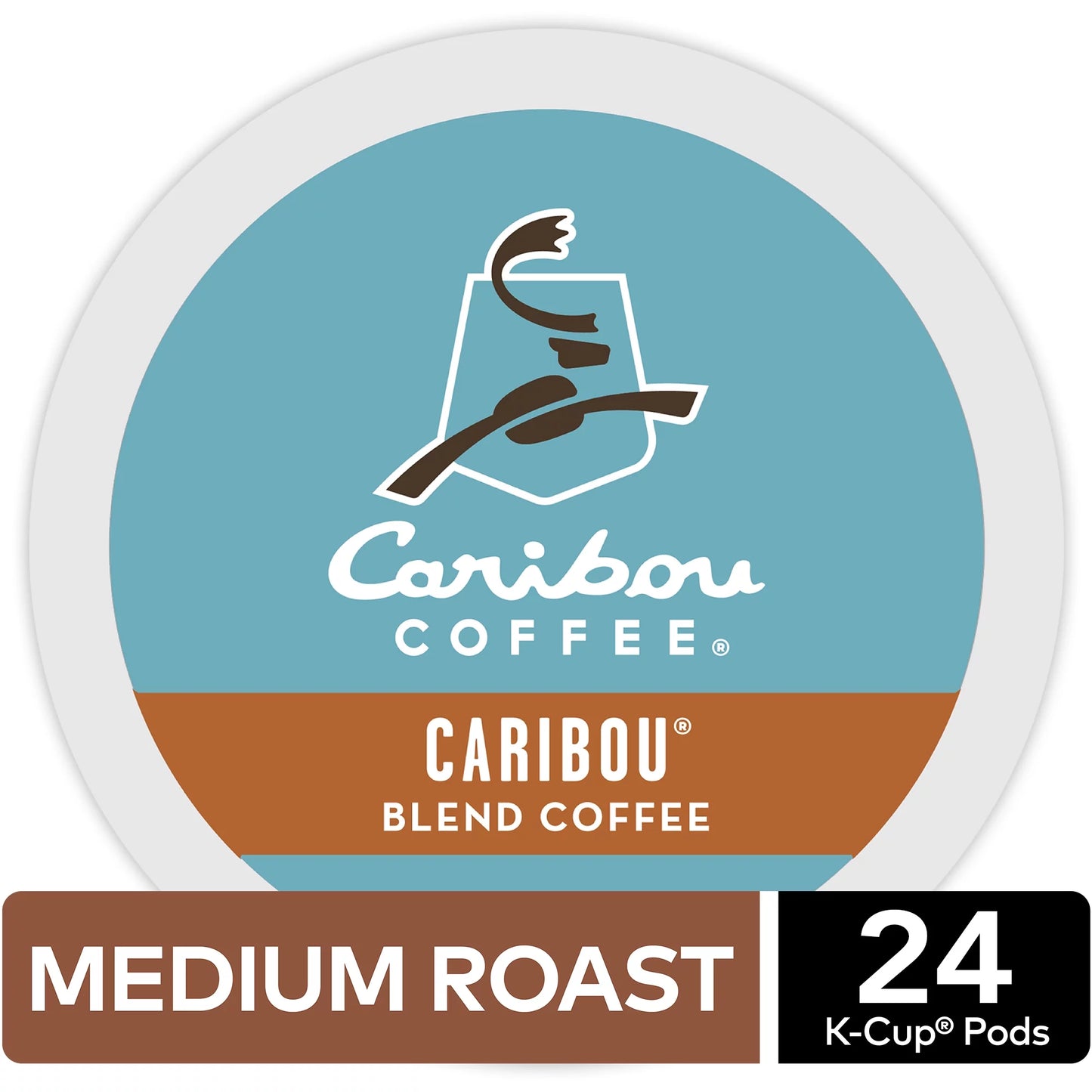 Coffee, Blend Medium Roast K-Cup Coffee Pods, 24 Count
