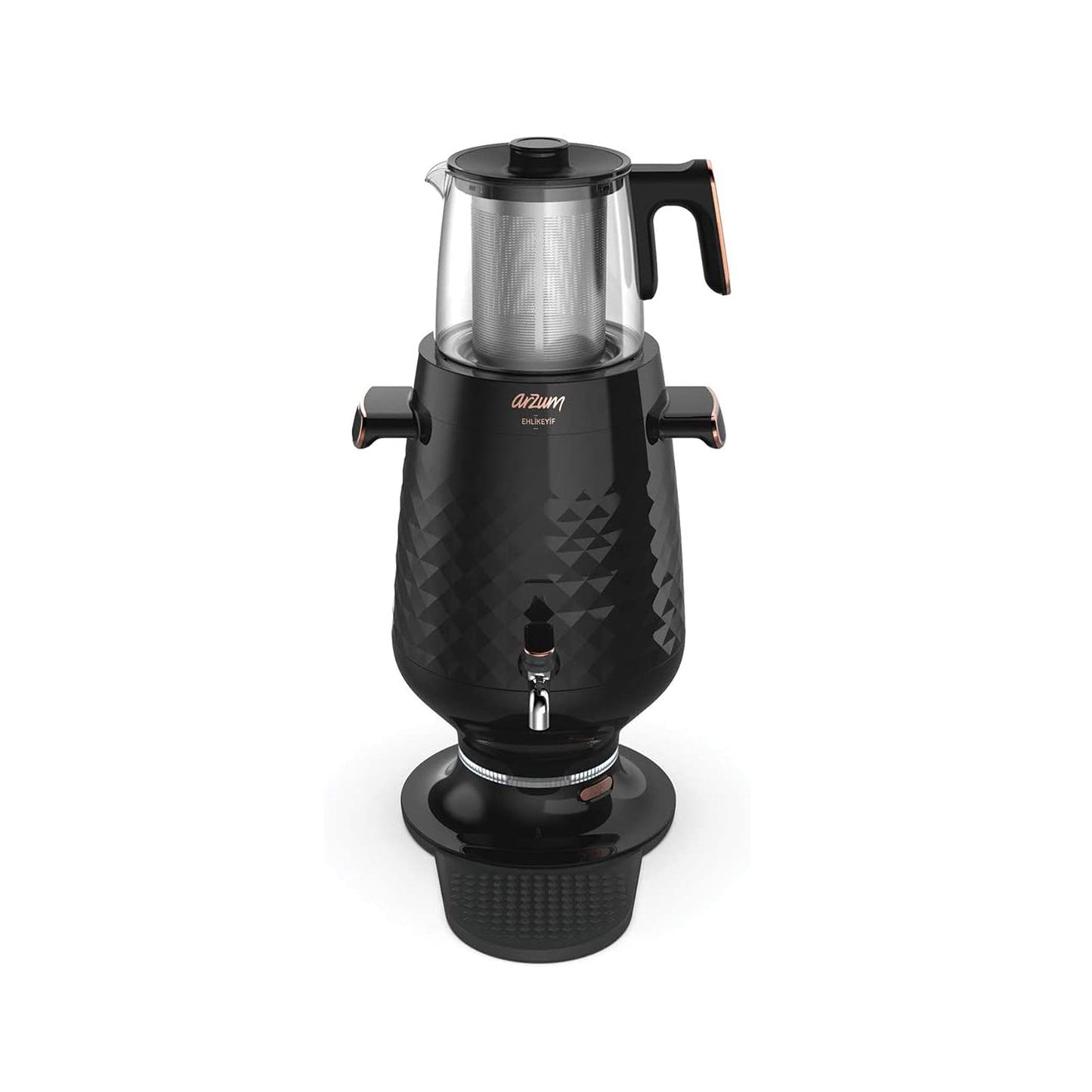 Arzum AR3083B Electric Samovar Tea Maker, Black