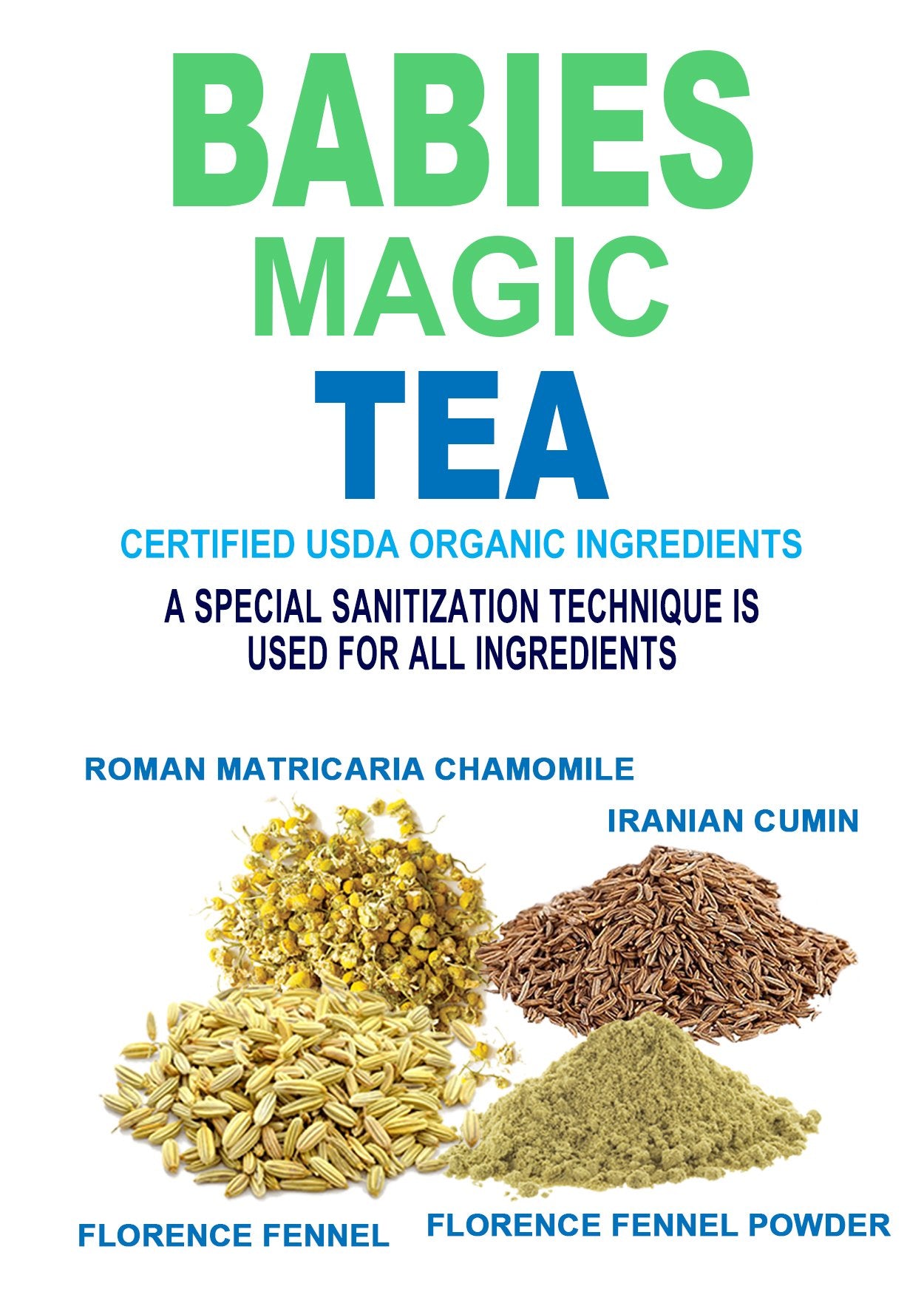 Babies Magic Tea: For Infant Colic and Gas