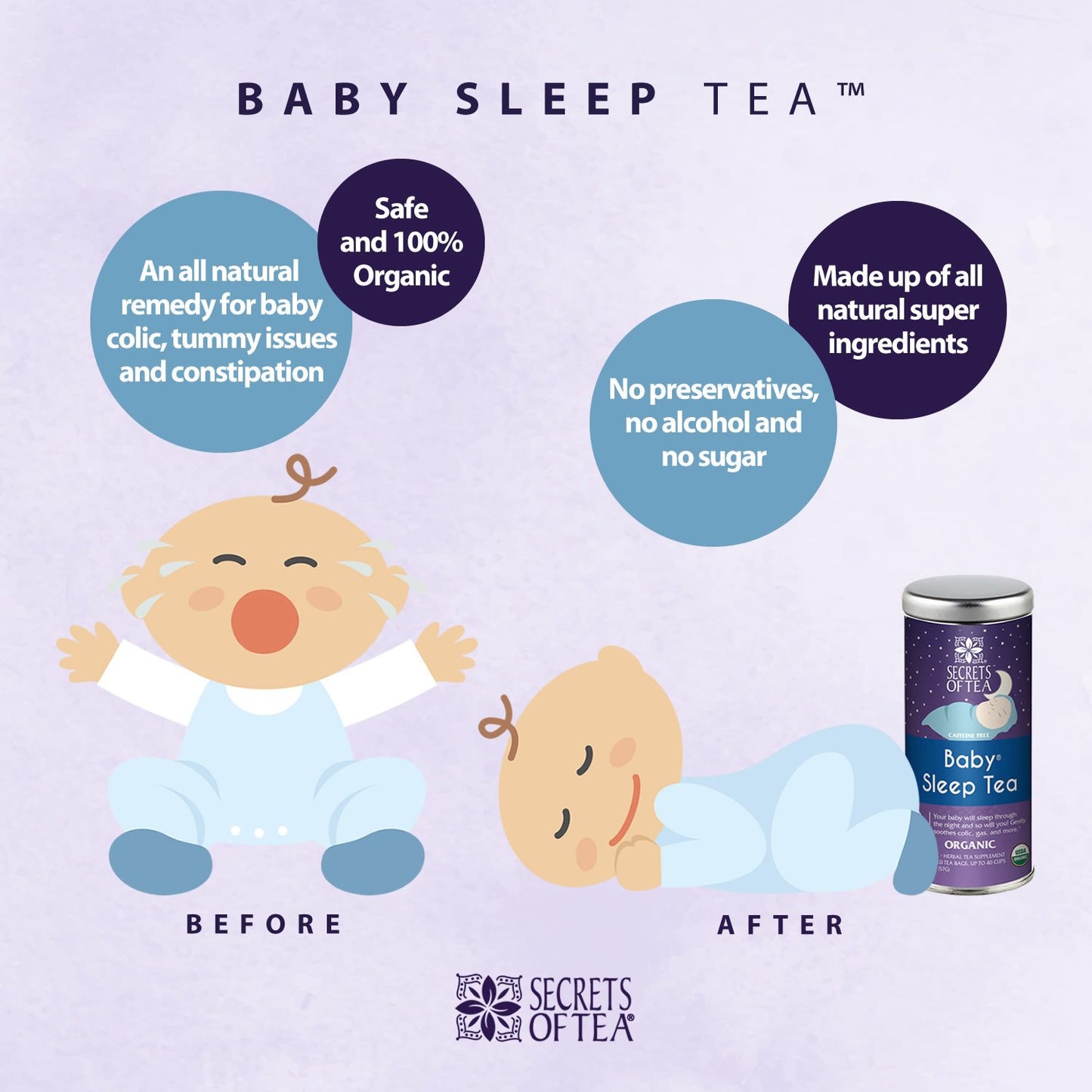 Baby Sleep Tea - Say Goodbye to Sleepless Nights