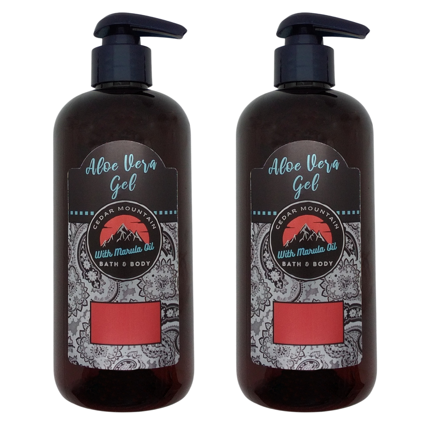 Cedar Mountain Caramel Coffee Scented Aloe Vera Gel With Marula Oil (2